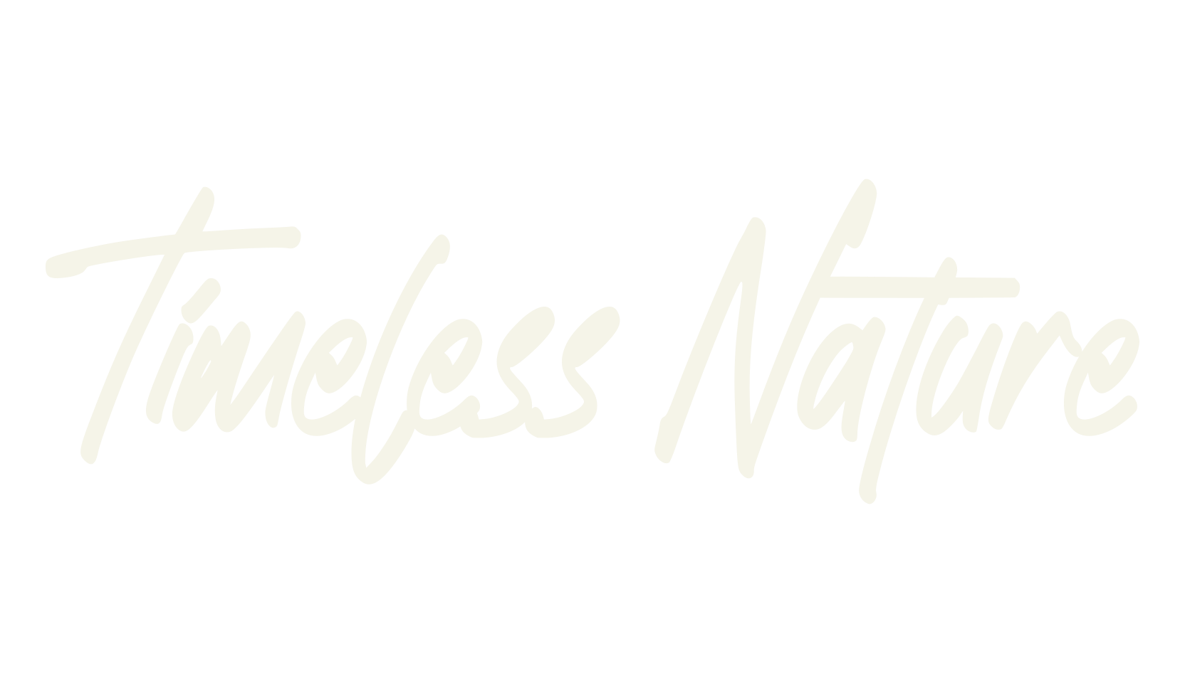 Timeless Nature, stylish font preview