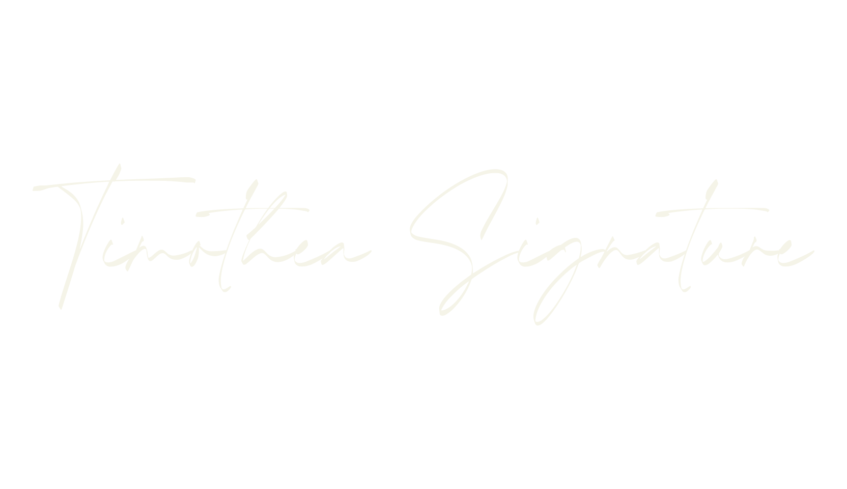 Timothea Signature, calligraphy font preview