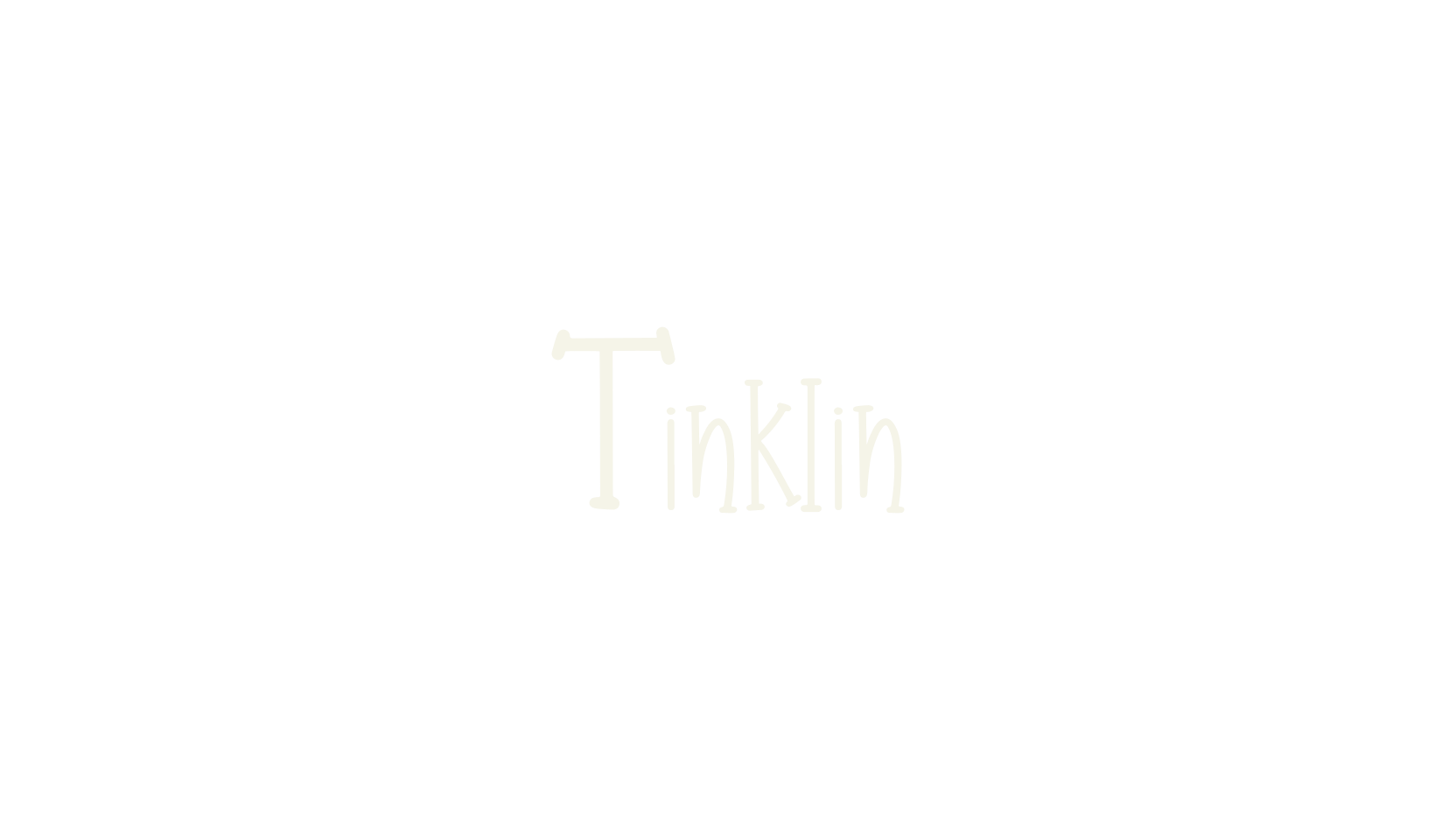 Tinklin, thin font preview