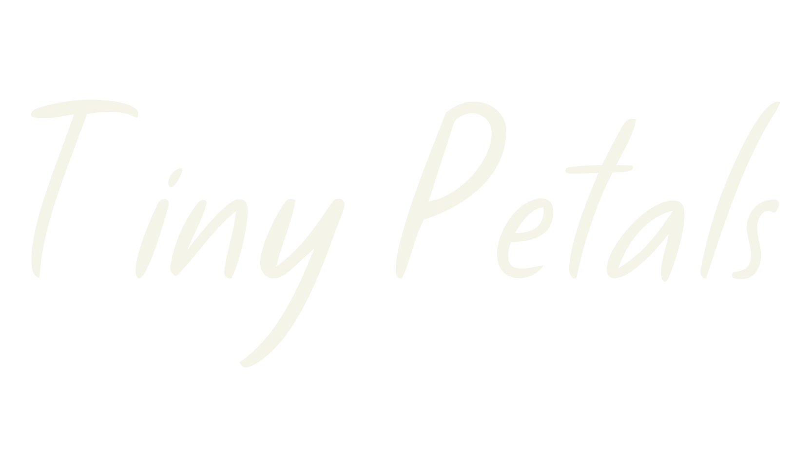 Tiny Petals, fashion script font preview