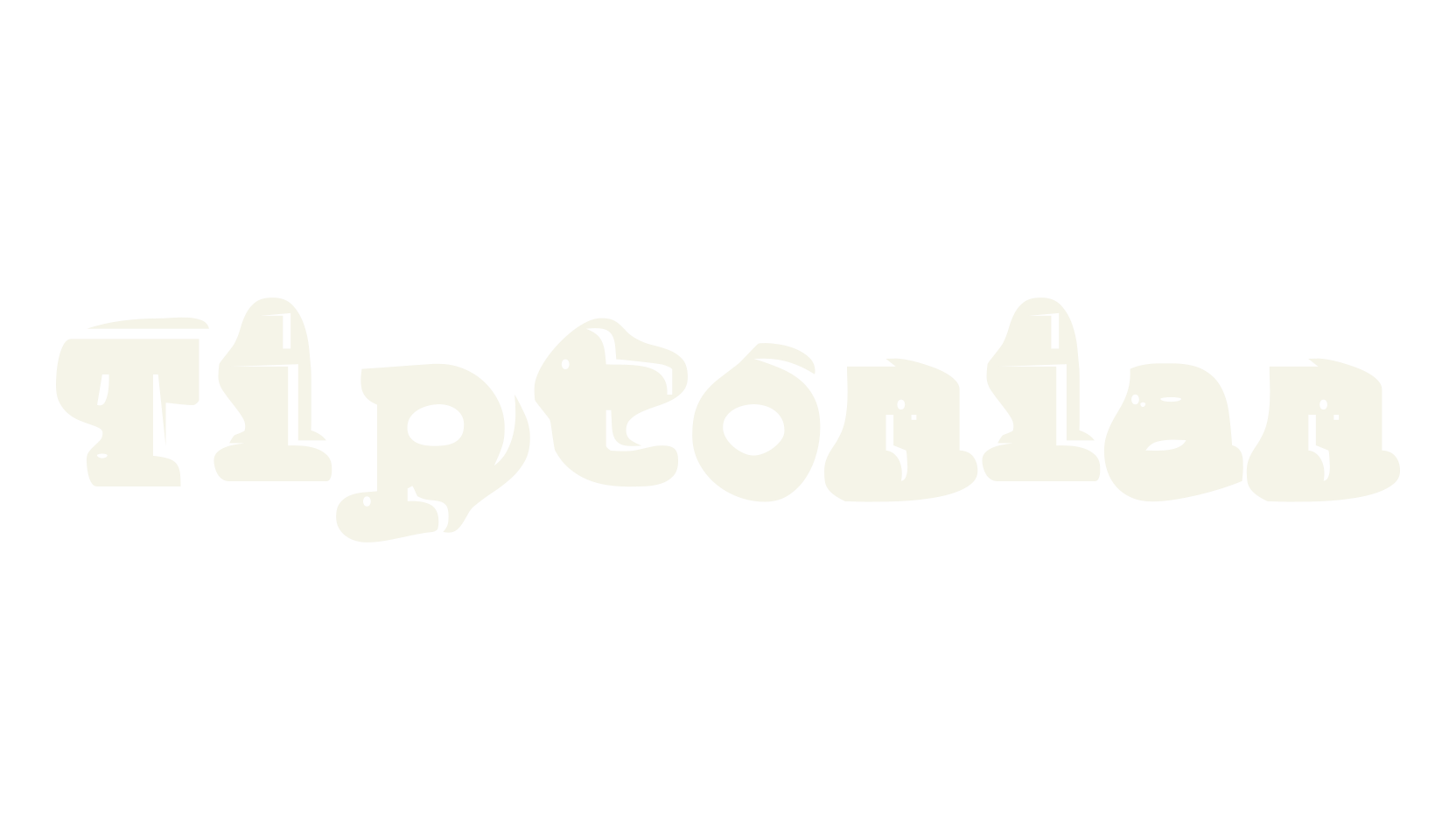 Tiptonian, display font preview