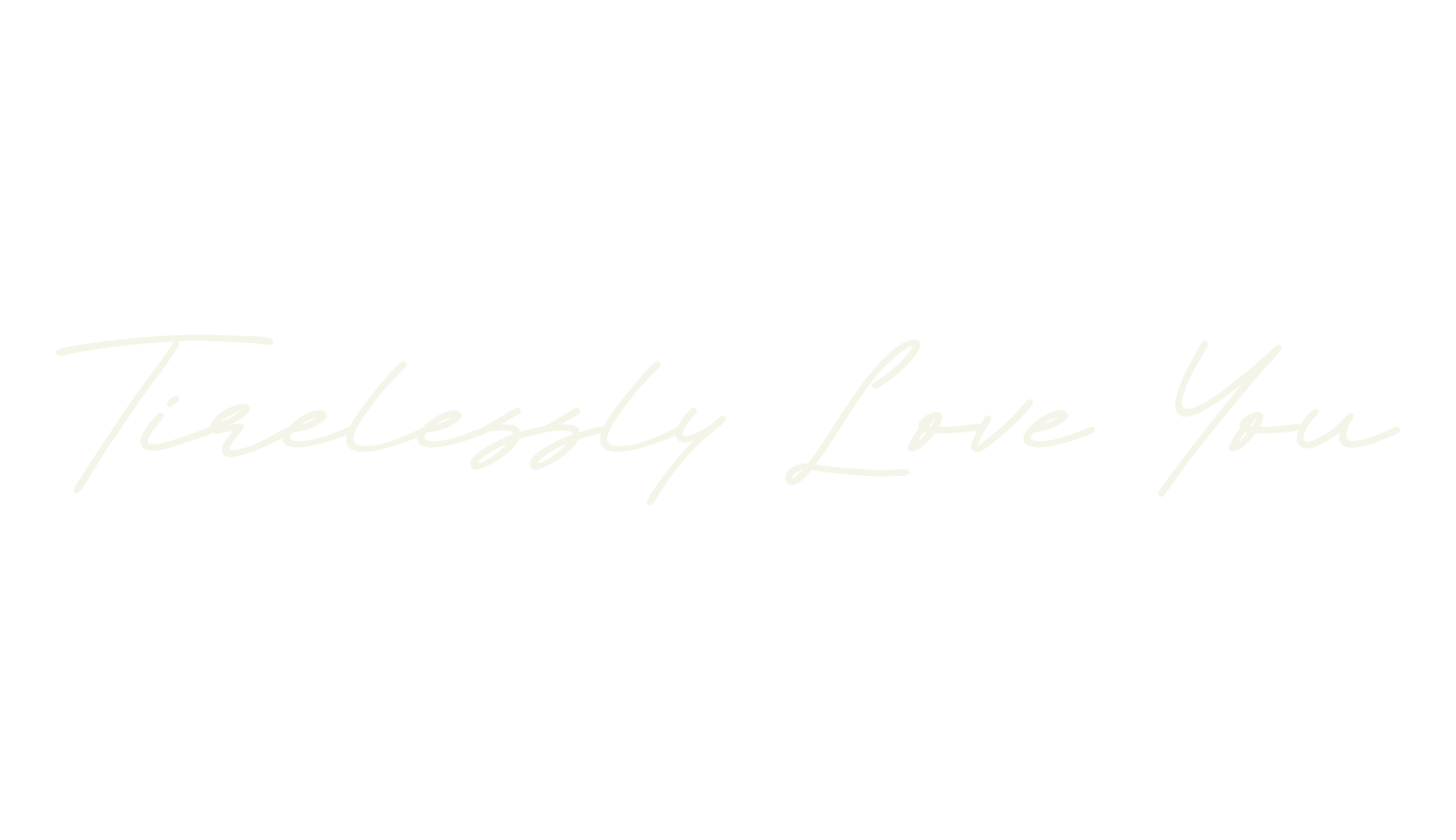 Tirelessly Love You, fashion script font preview