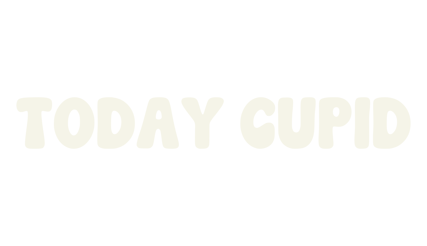 Today Cupid, funky font preview