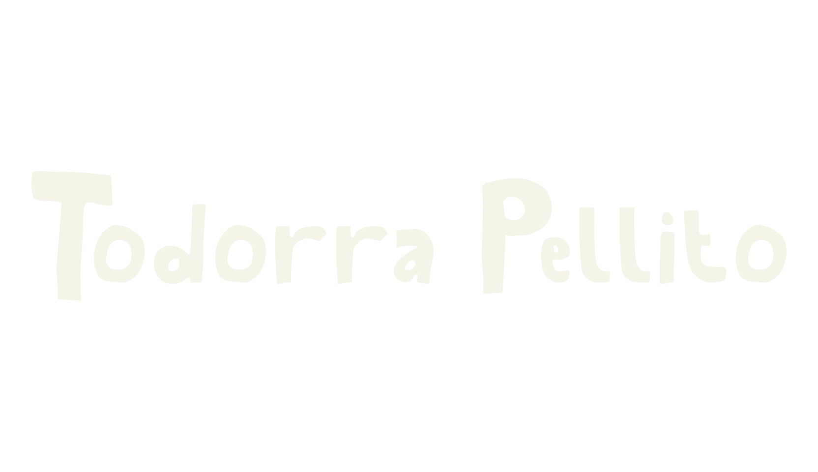 Todorra Pellito, cute font preview