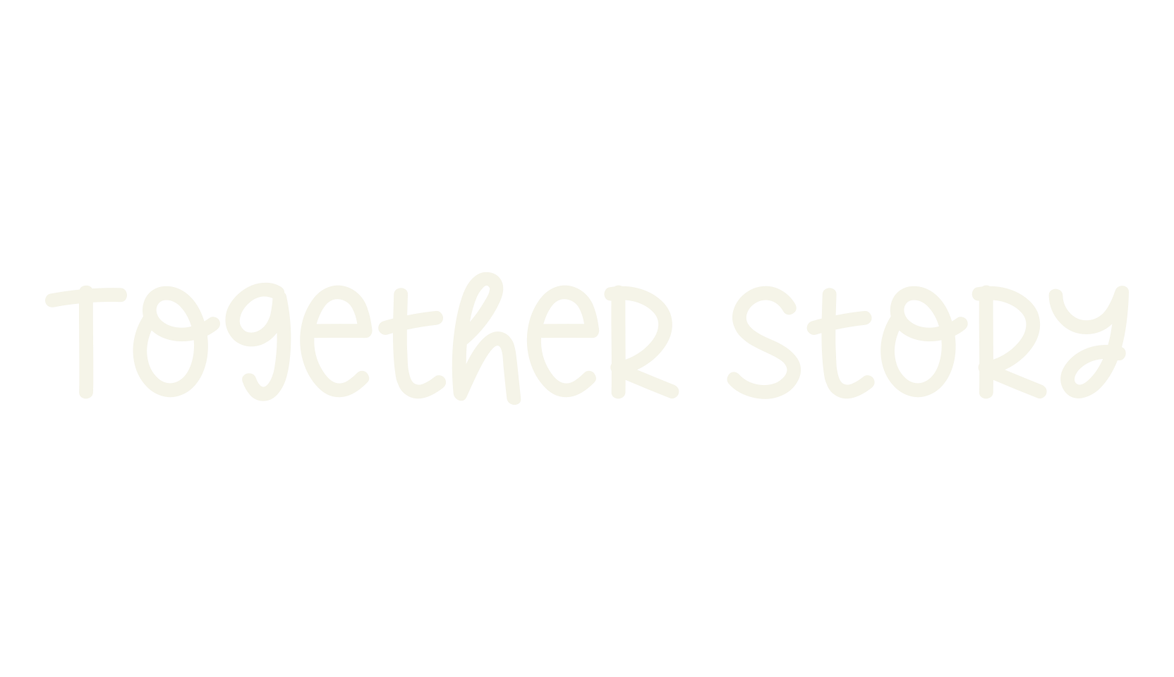 Together Story, cute font preview