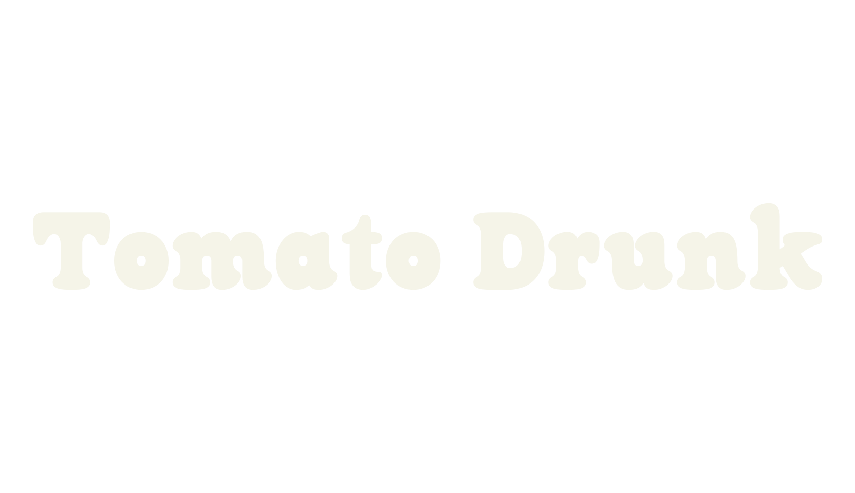 Tomato Drunk, fancy font preview