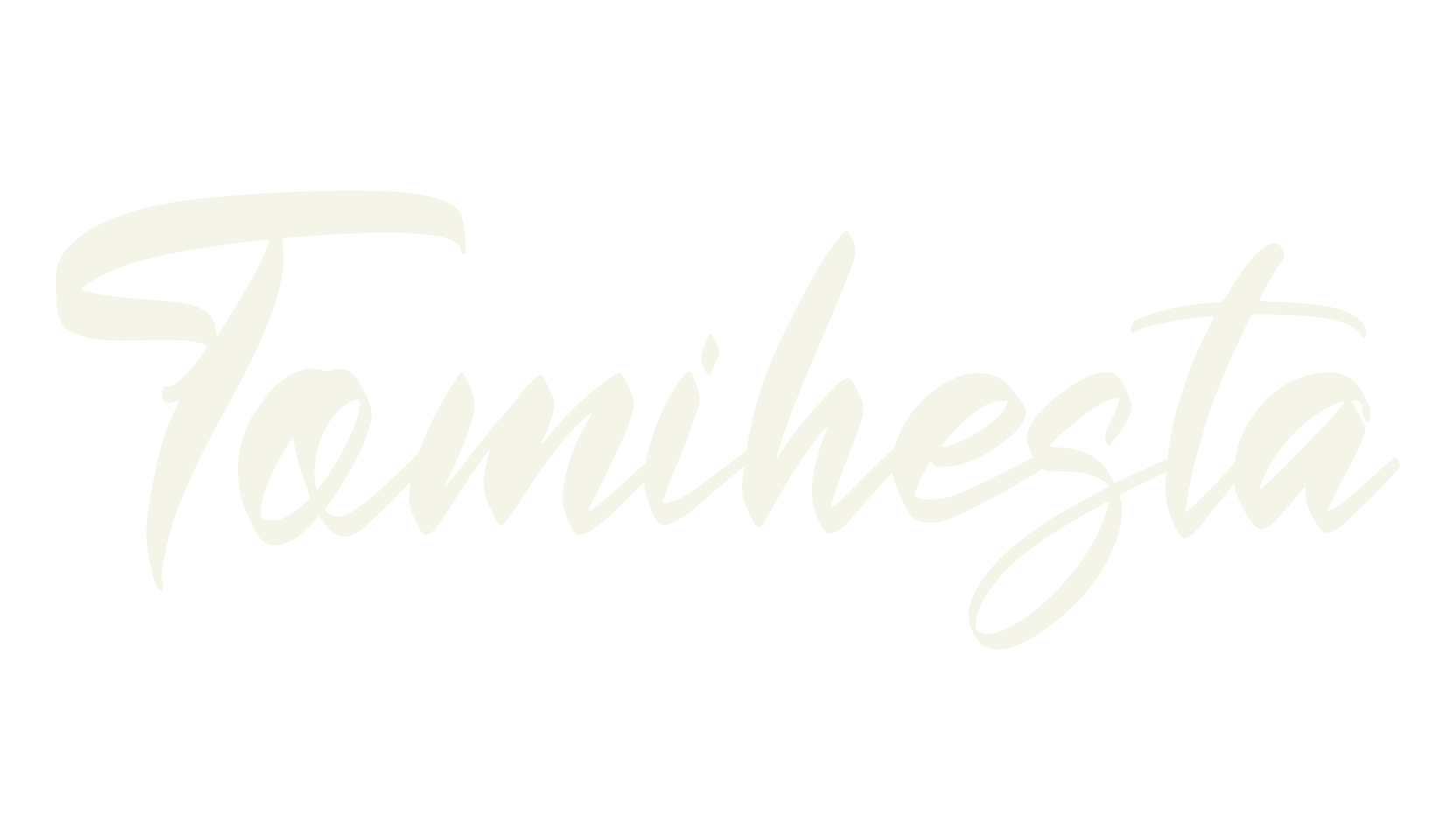 Tomihesta, cursive font preview