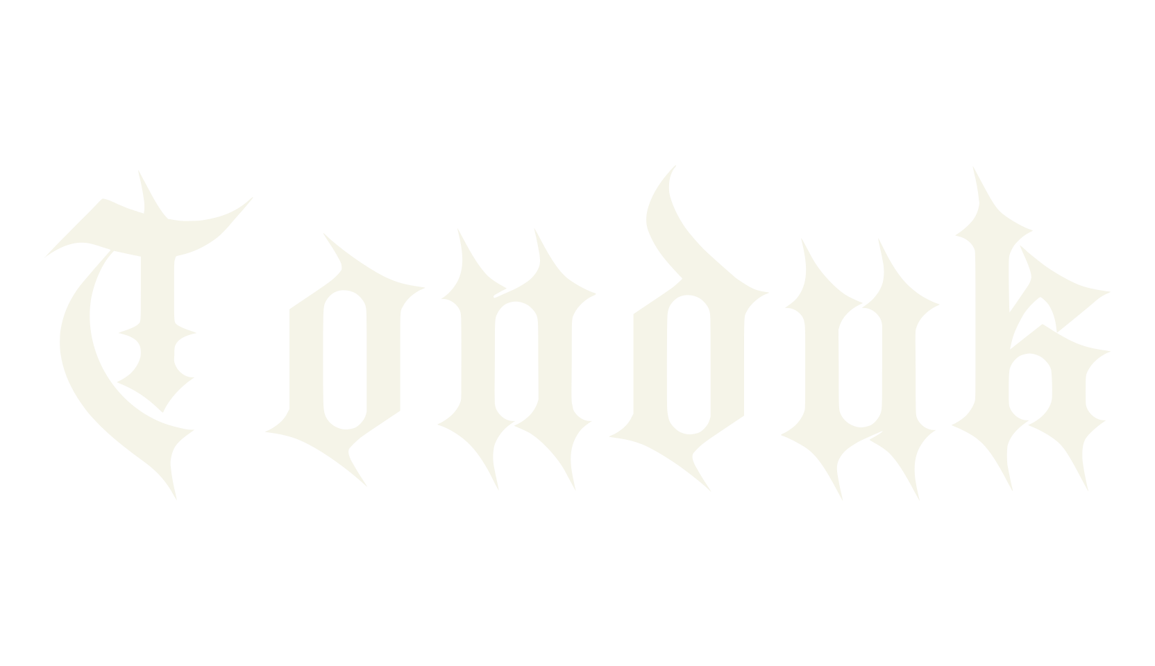 Tonduk, tattoo font preview