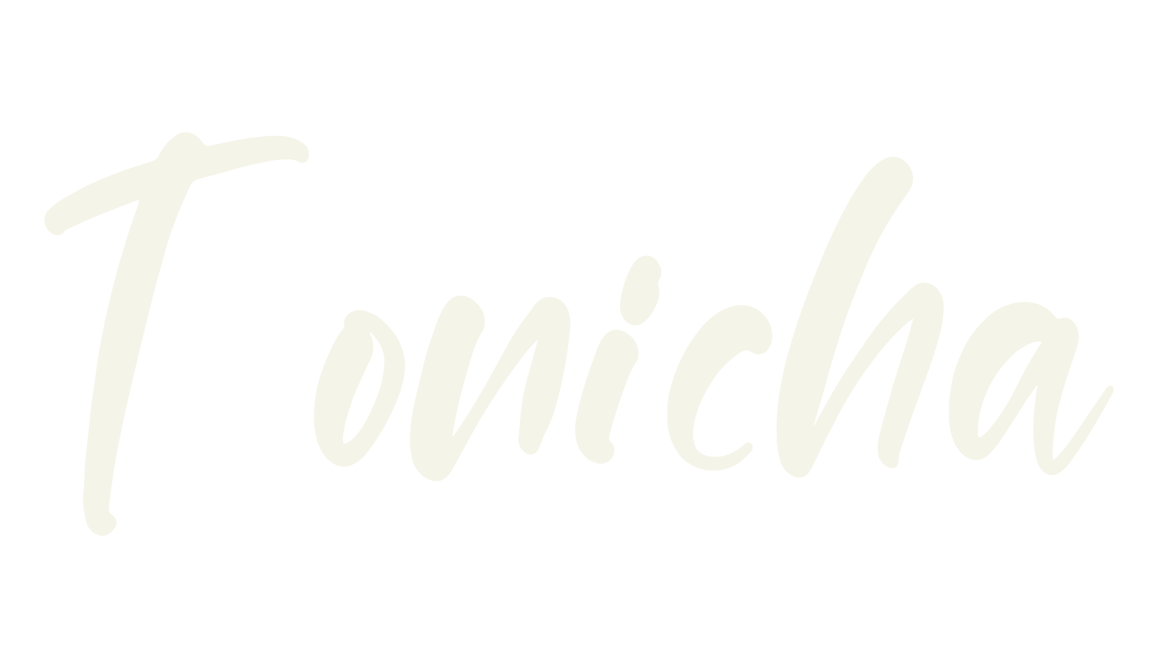 Tonicha, script font preview