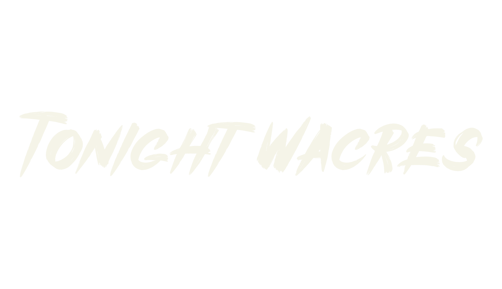 Tonight Wacres, tattoo font preview