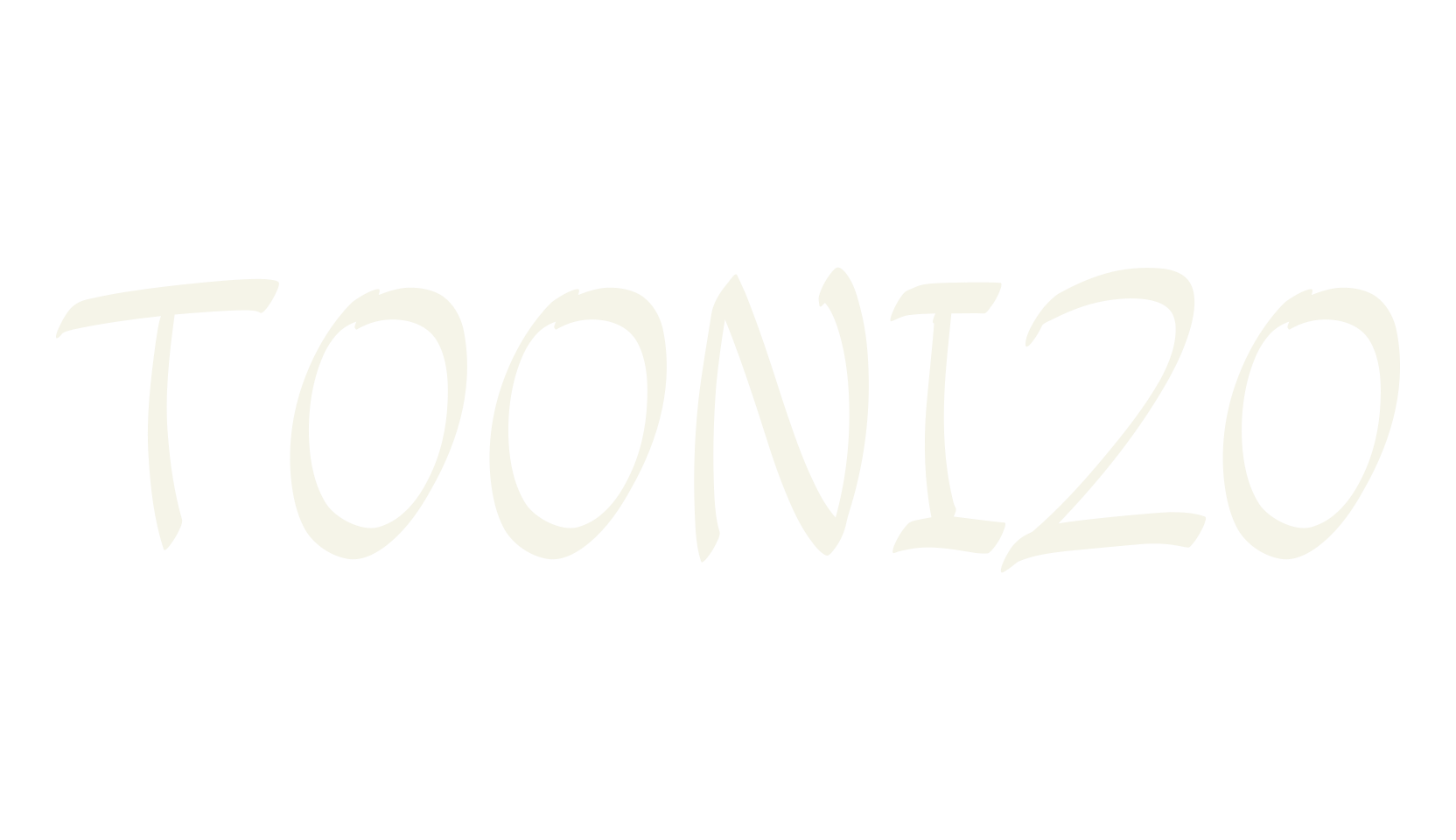 TOONIZO, cartoon font preview