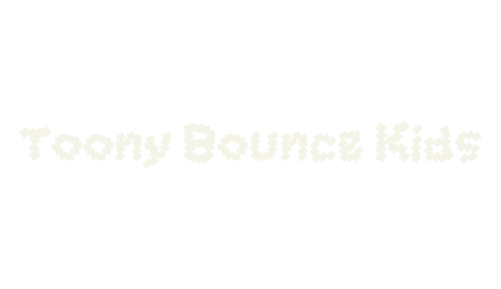 Toony Bounce Kids, bold font preview