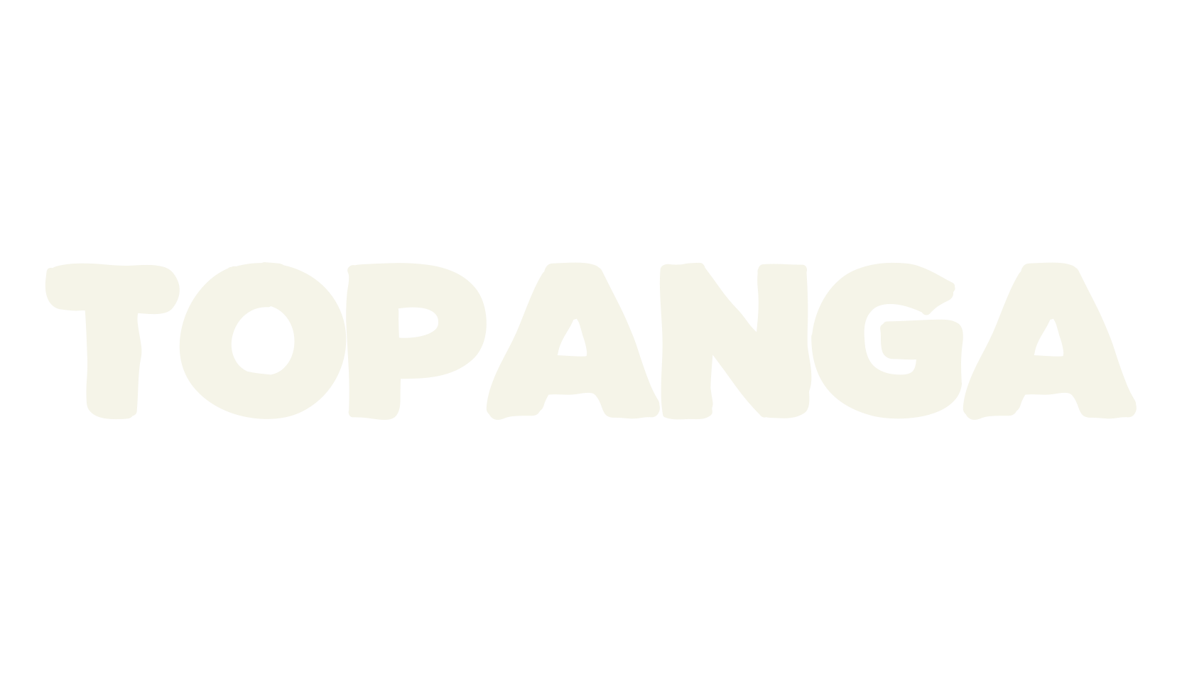 TOPANGA, gothic font preview