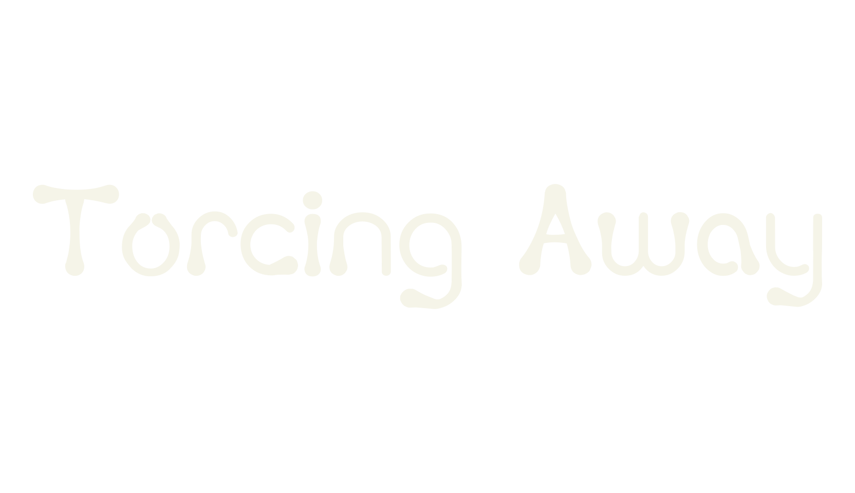 Torcing Away, display market font preview