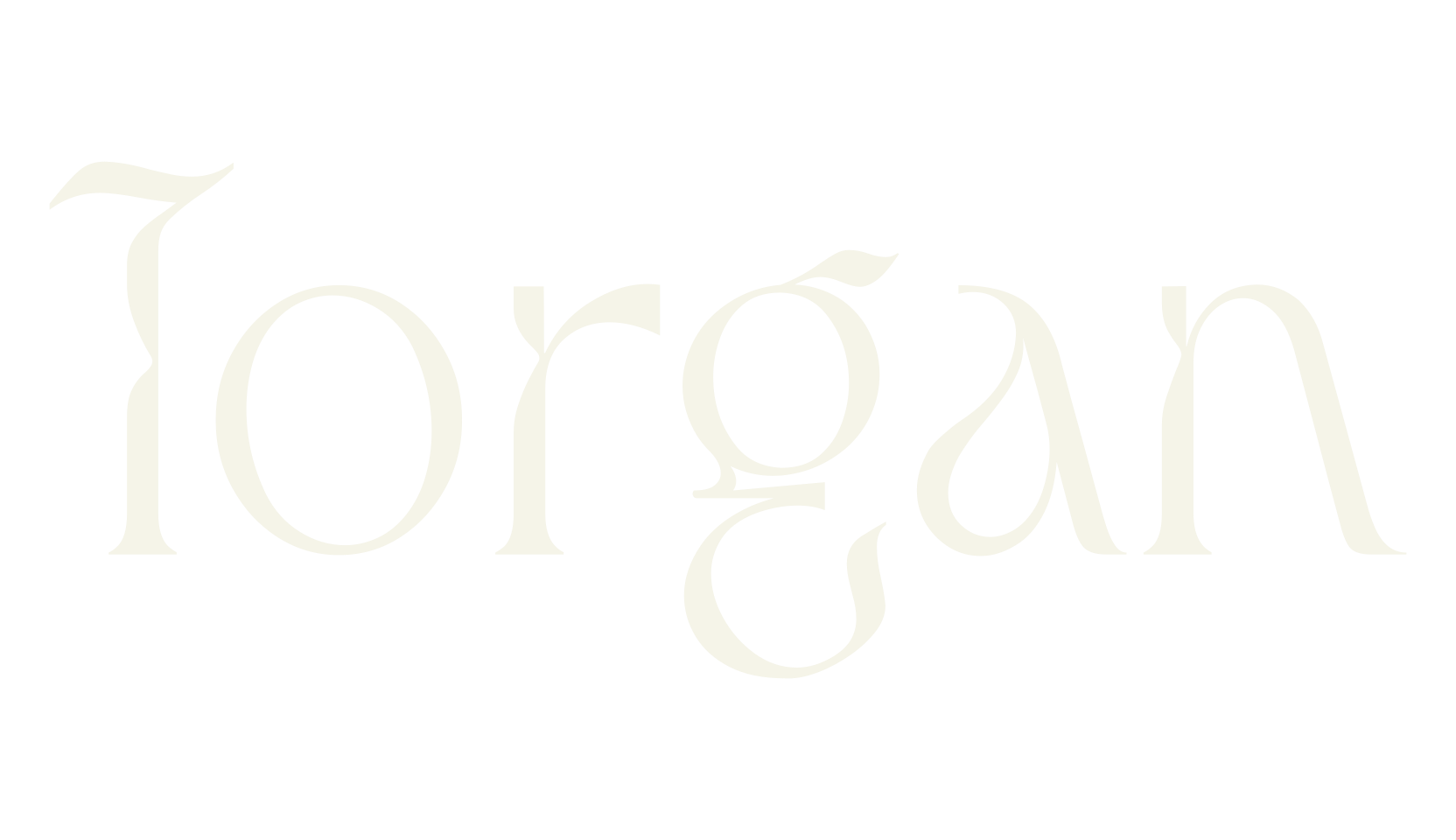 Torgan, fancy font preview