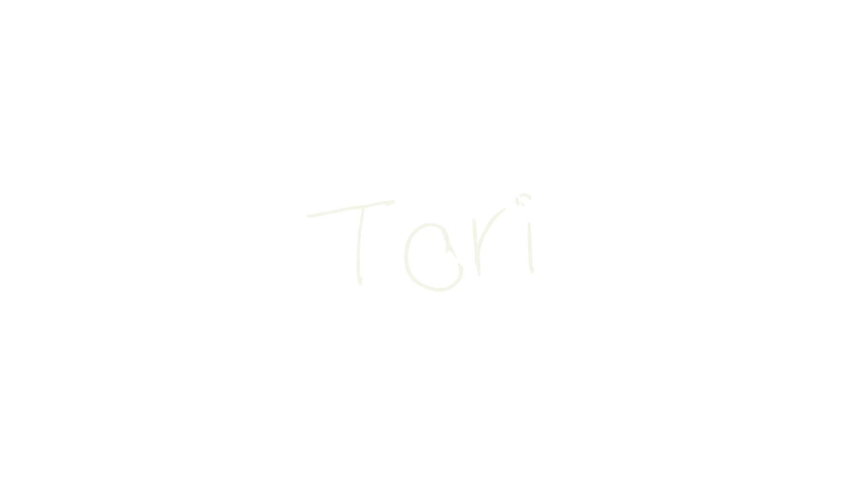 Tori, handwriting font preview
