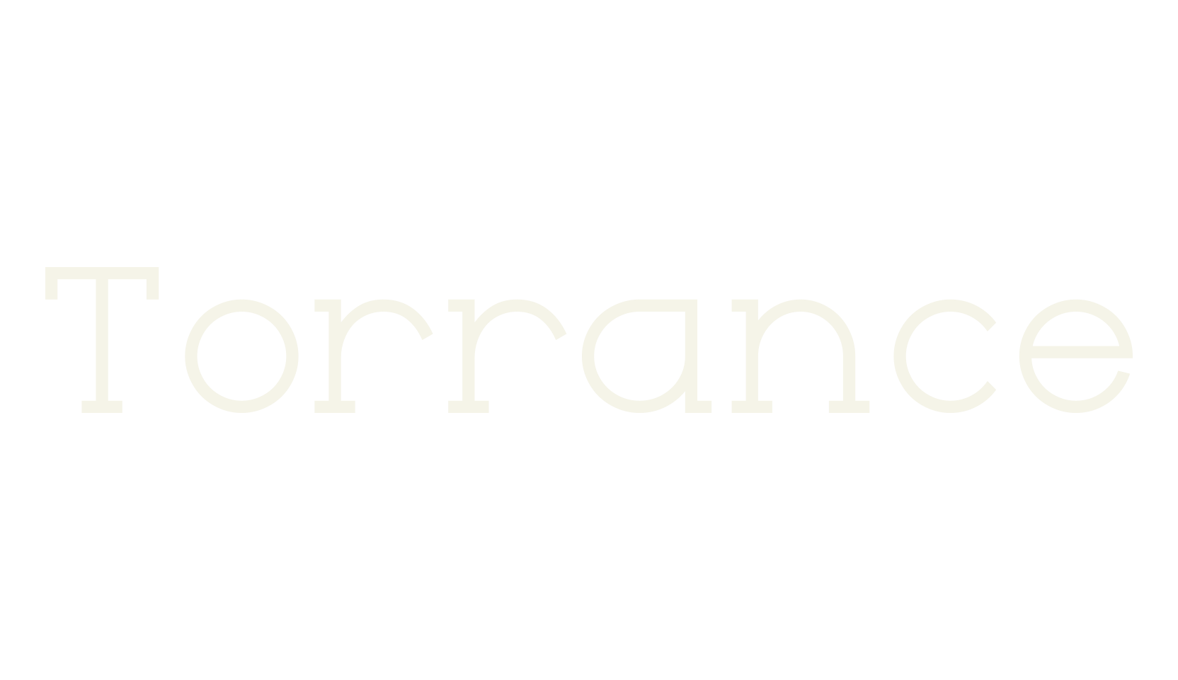 Torrance, slab-serif font preview