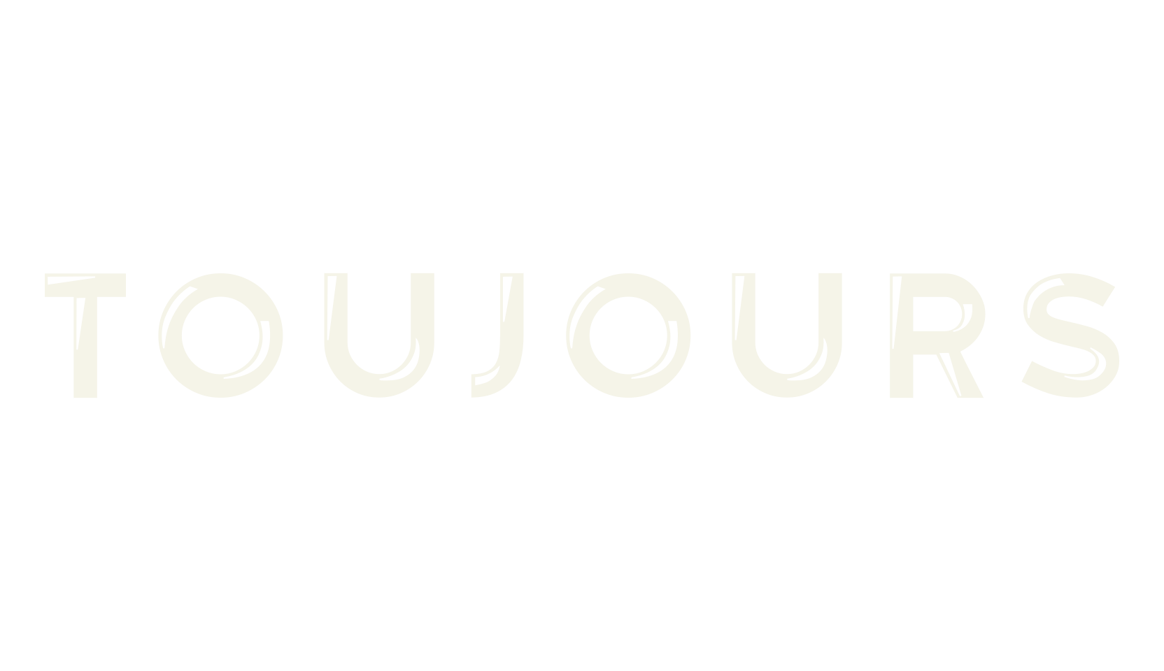 Toujours, gum font preview