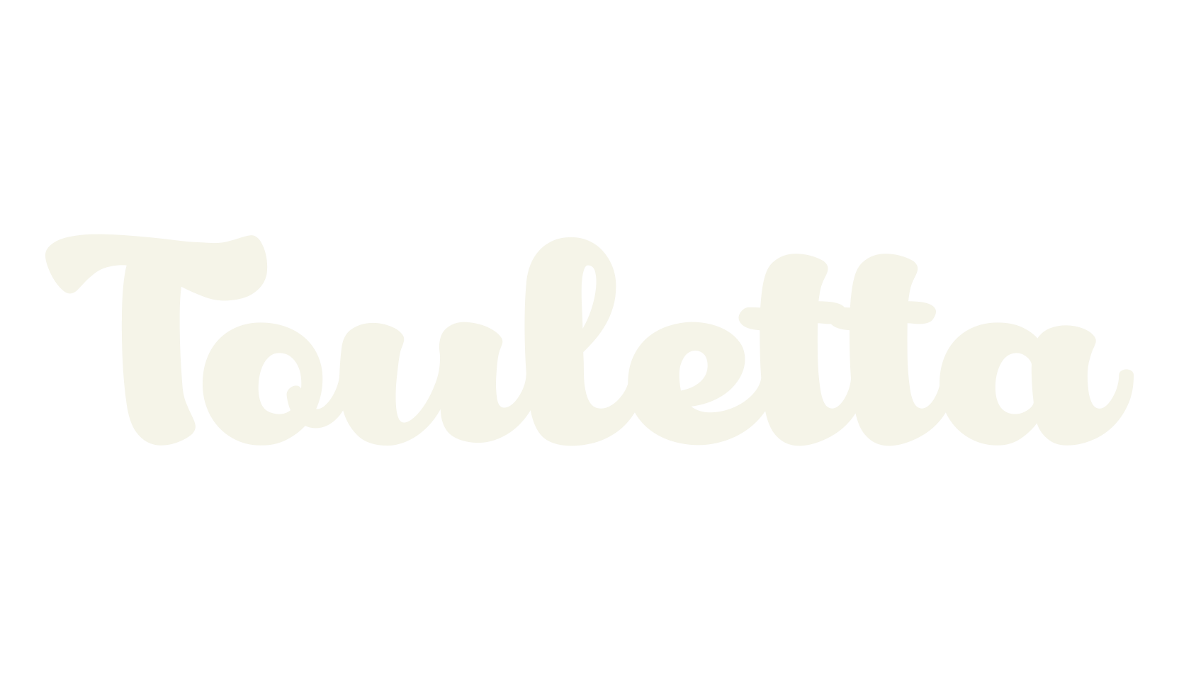 Touletta, groovy font preview