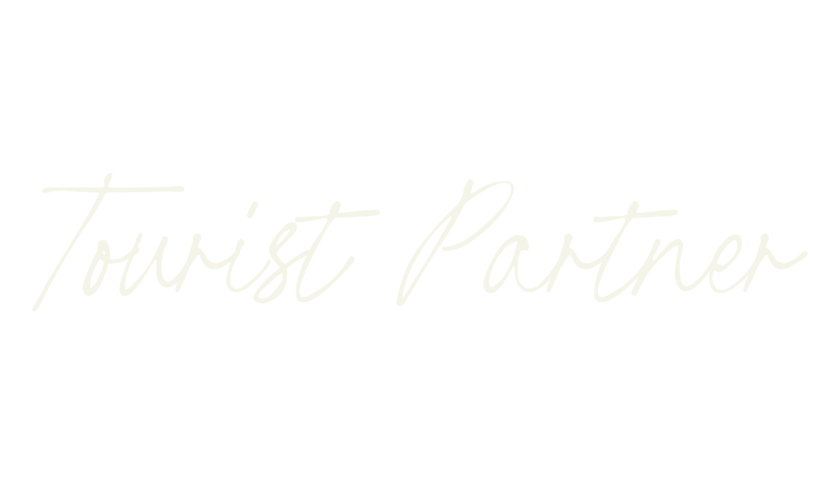 Tourist Partner, fashion script font preview