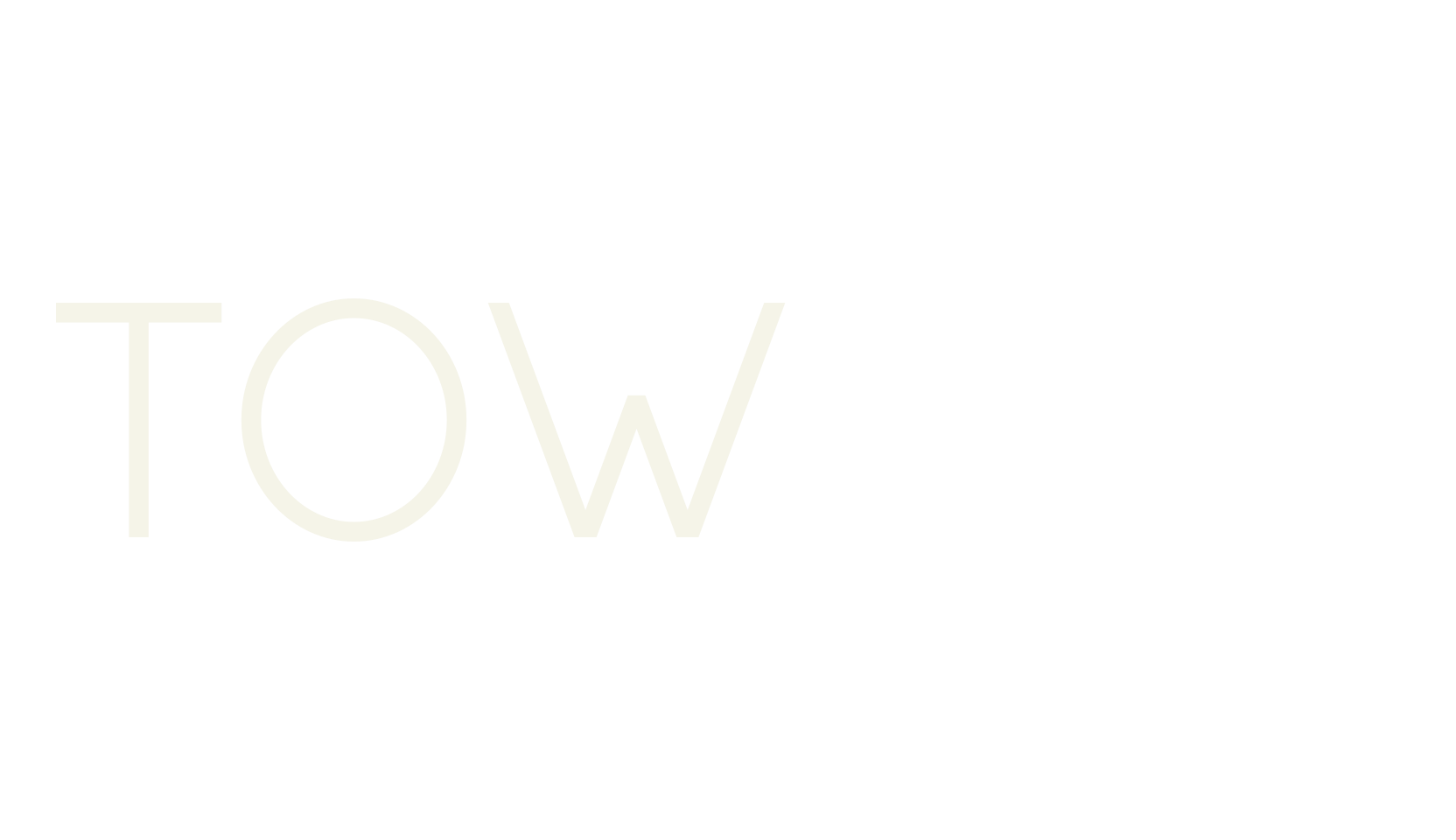 TOWARD, gaming font preview