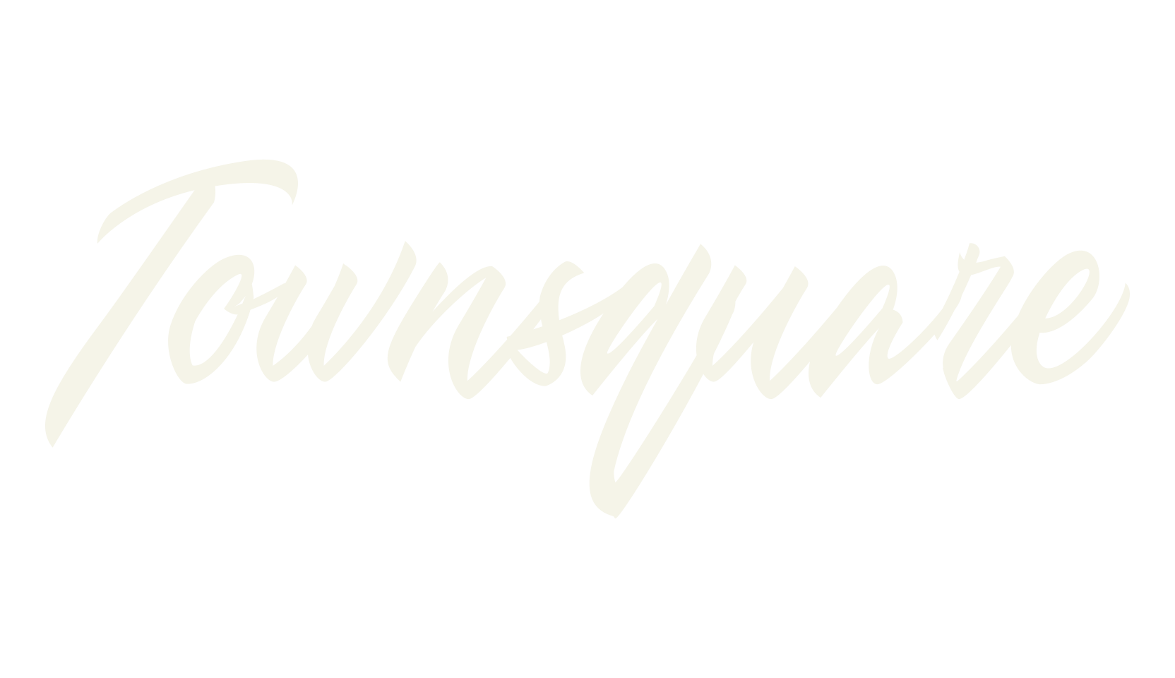 Townsquare, script font preview