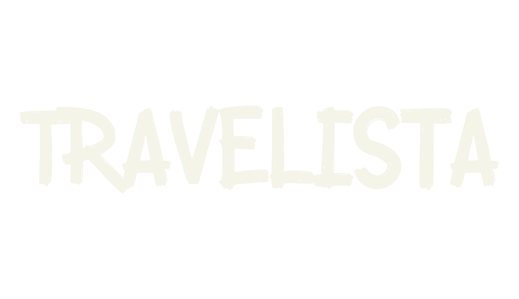 Travelista, brush font preview
