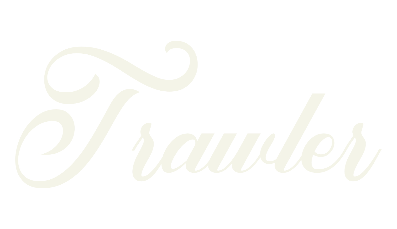 Trawler, script font preview