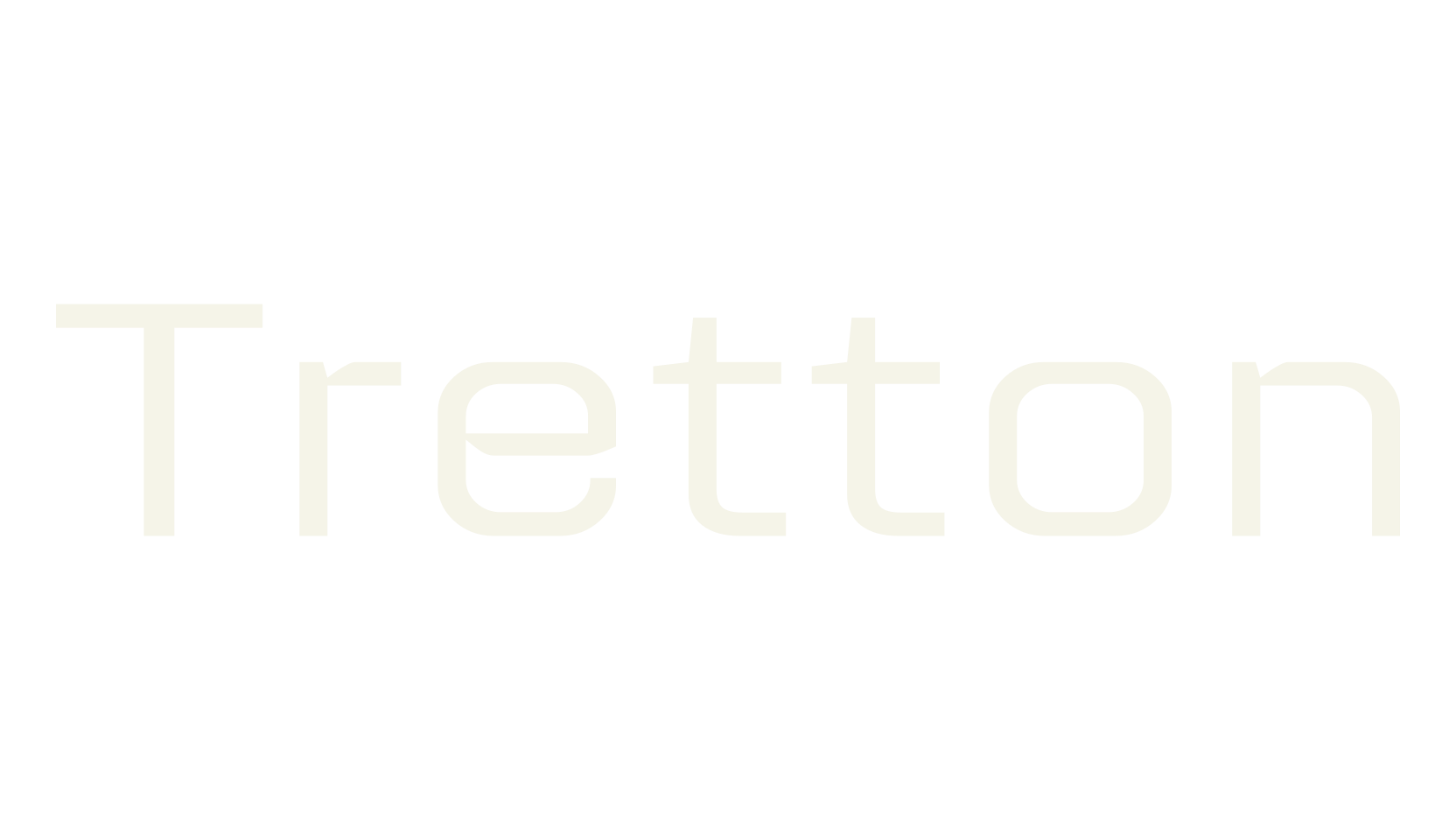 Tretton, display font preview