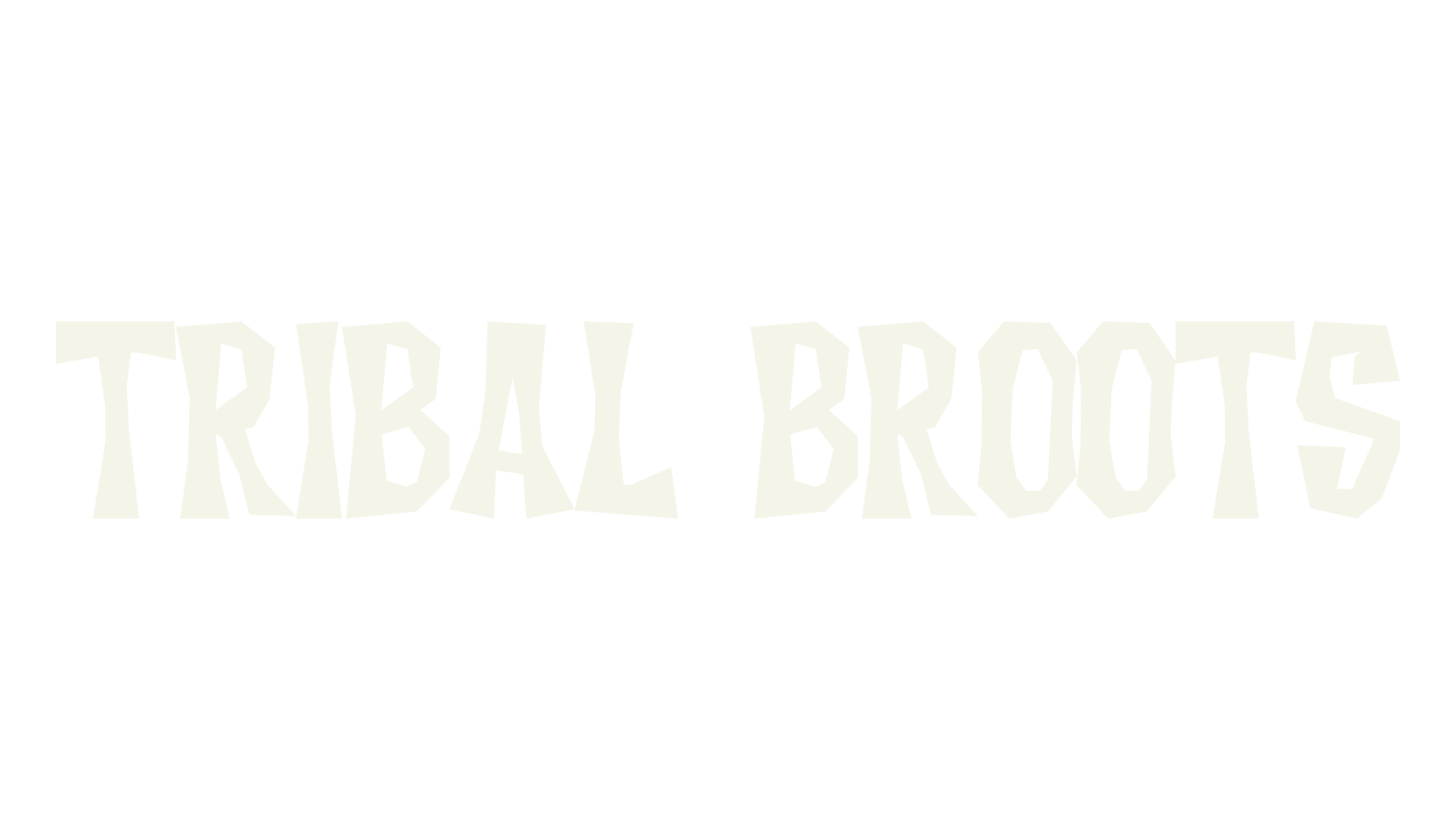 Tribal Broots, tribal font preview
