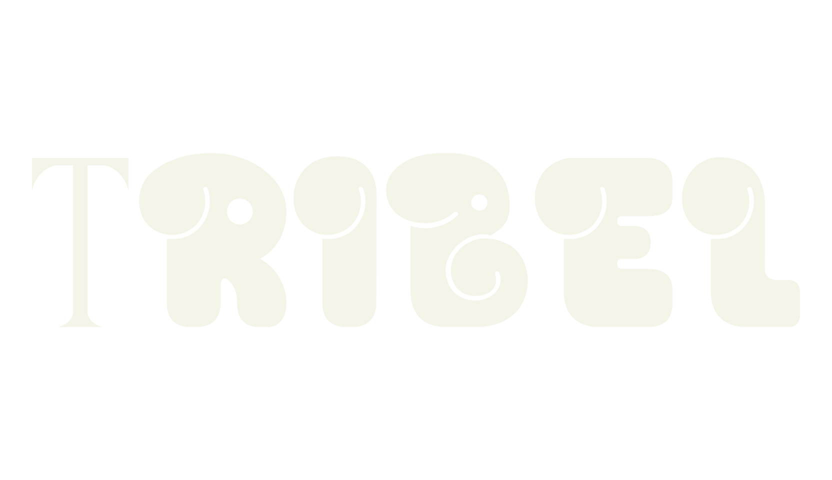 Tribel, streetwear font preview