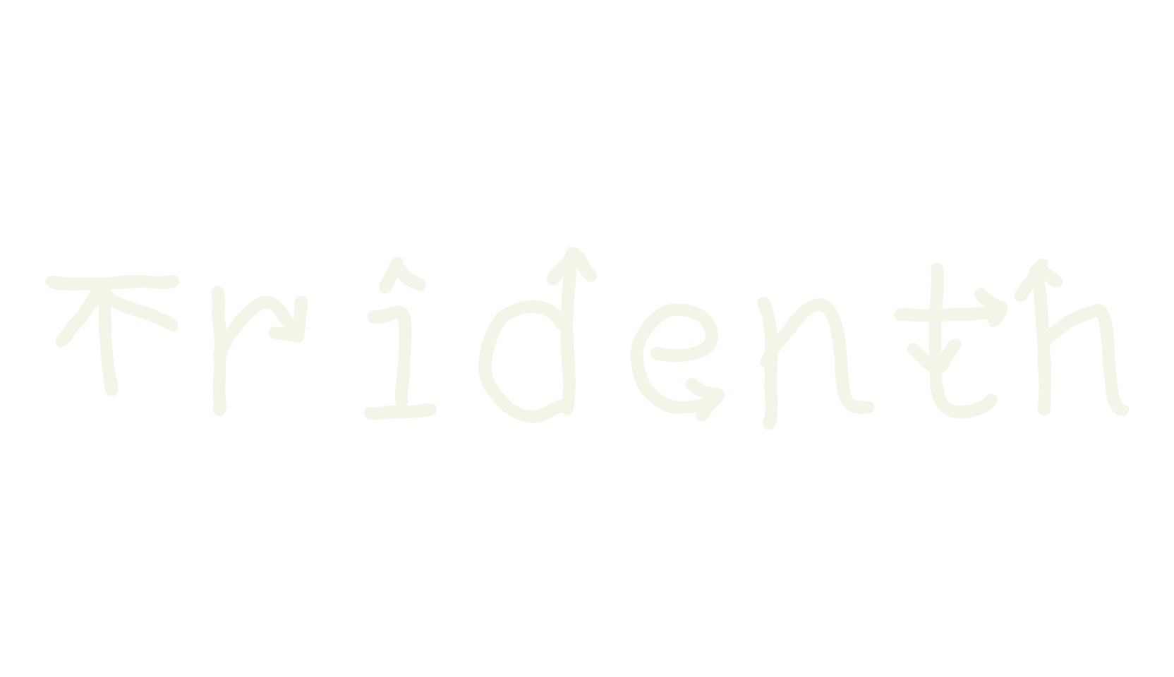 Tridenth, trishul font preview