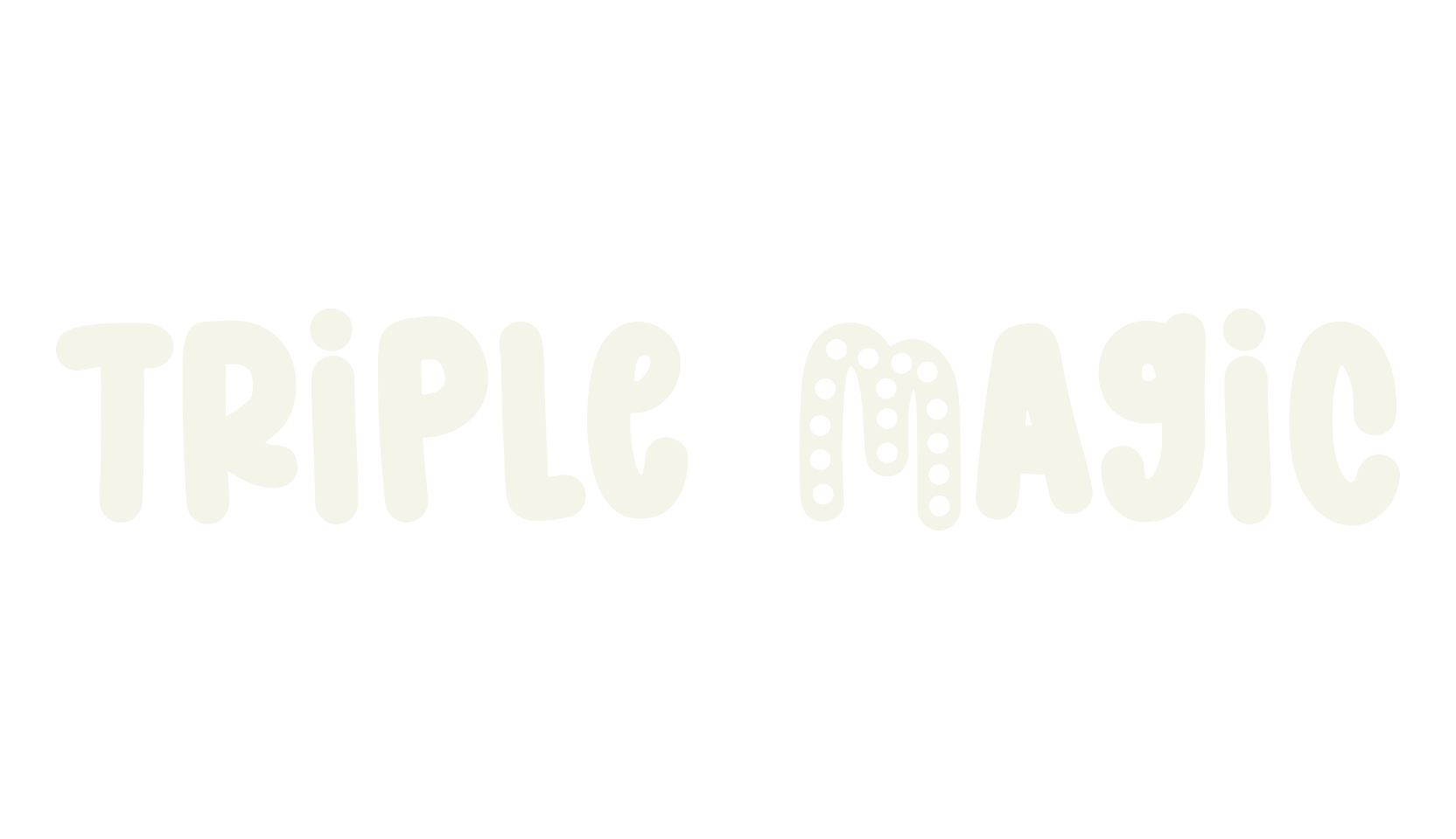 Triple Magic, triple font preview