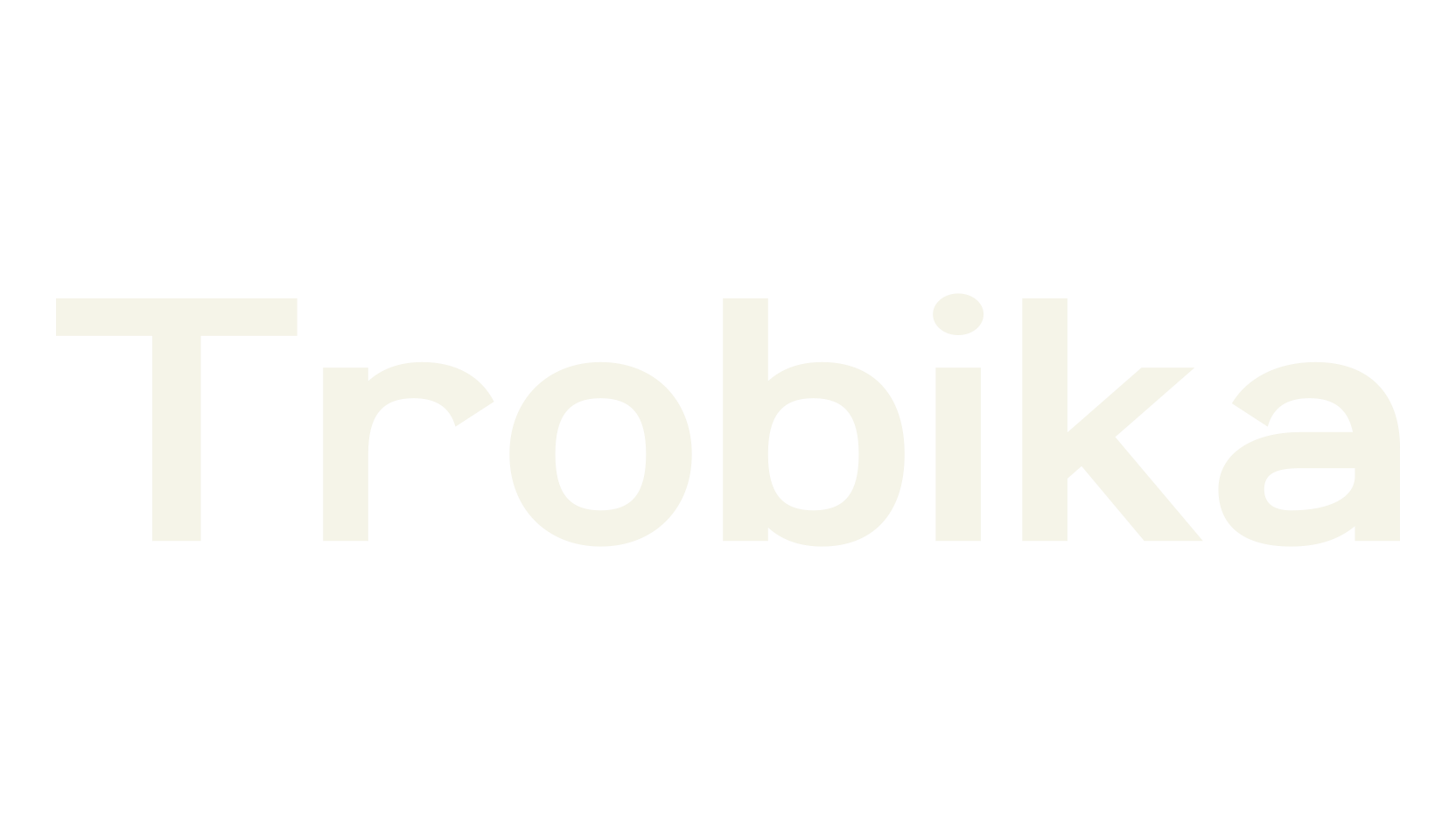 Trobika, sans serif font preview