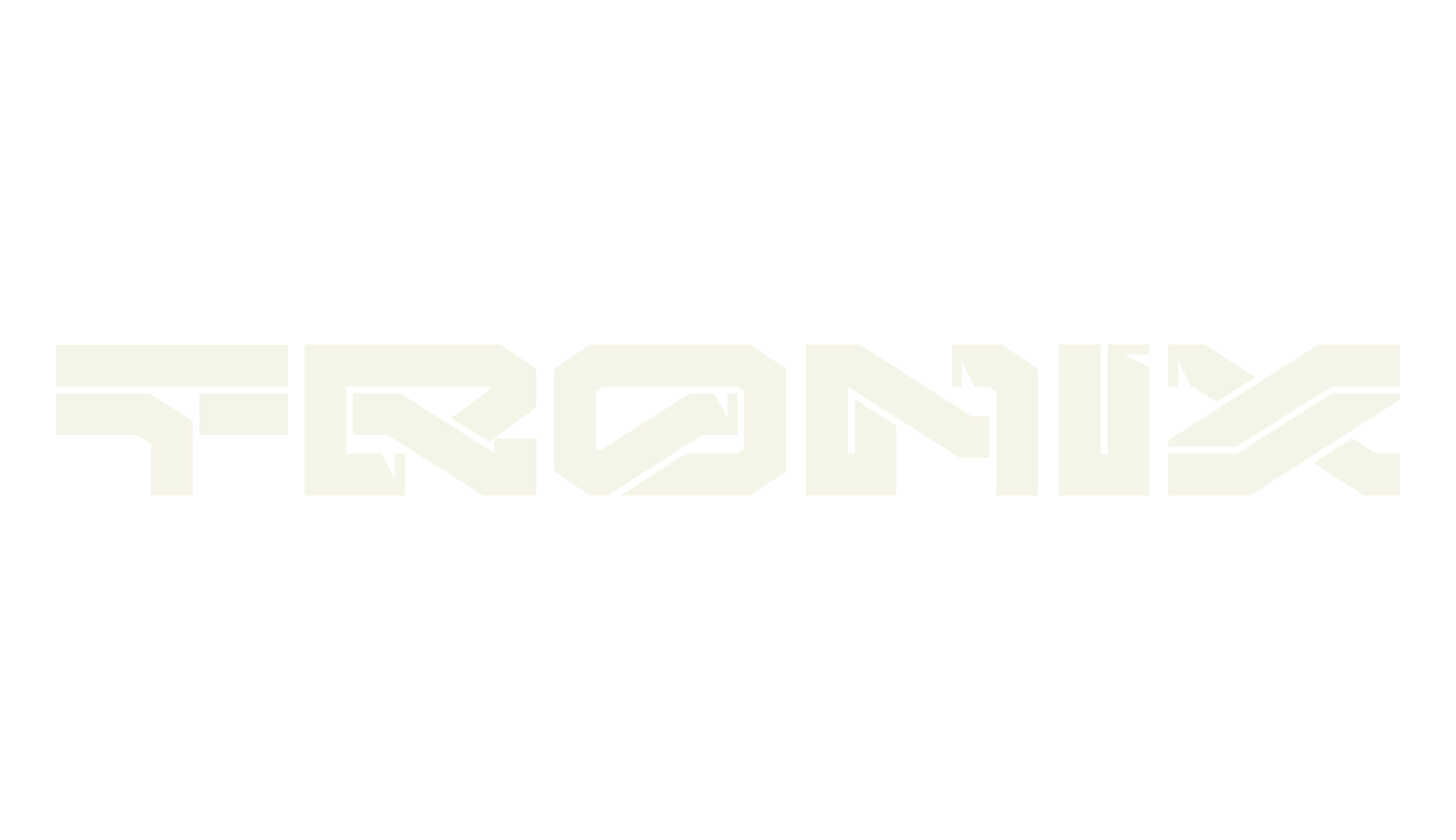 Tronix, display market font preview