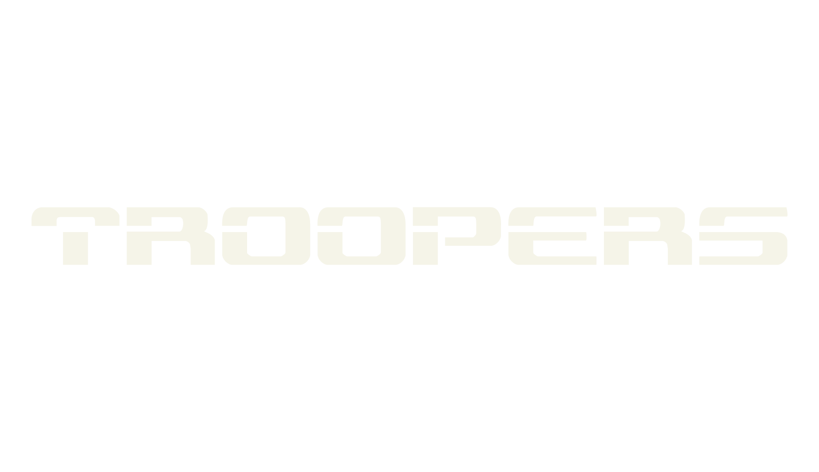 Troopers, display market font preview