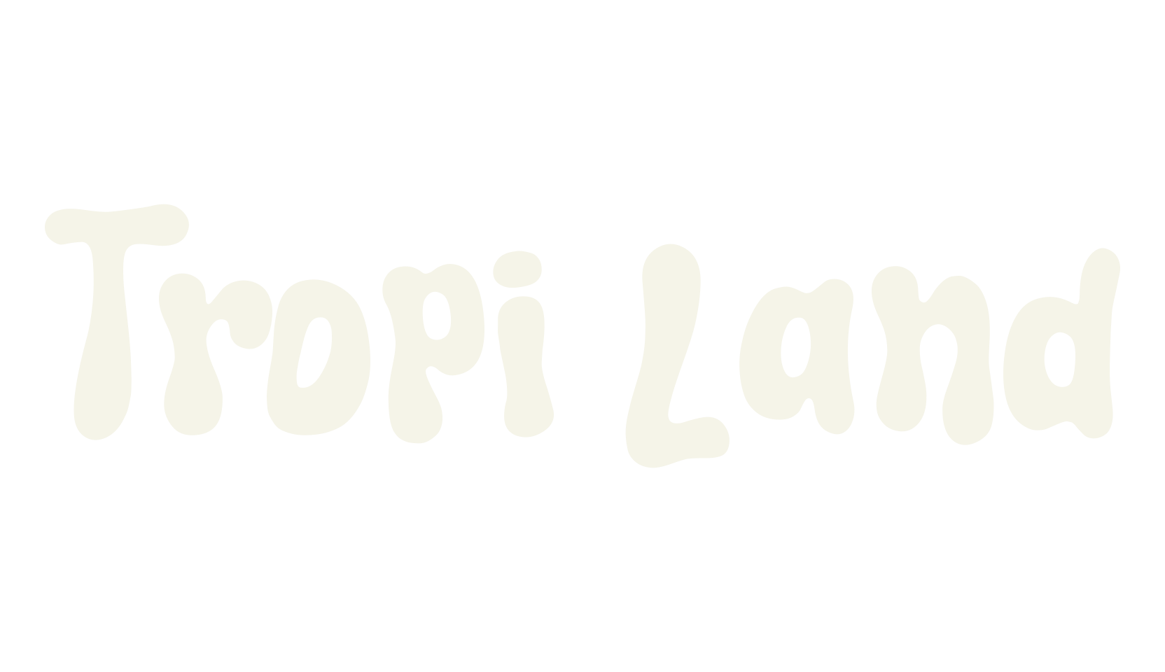 Tropi Land, fancy font preview