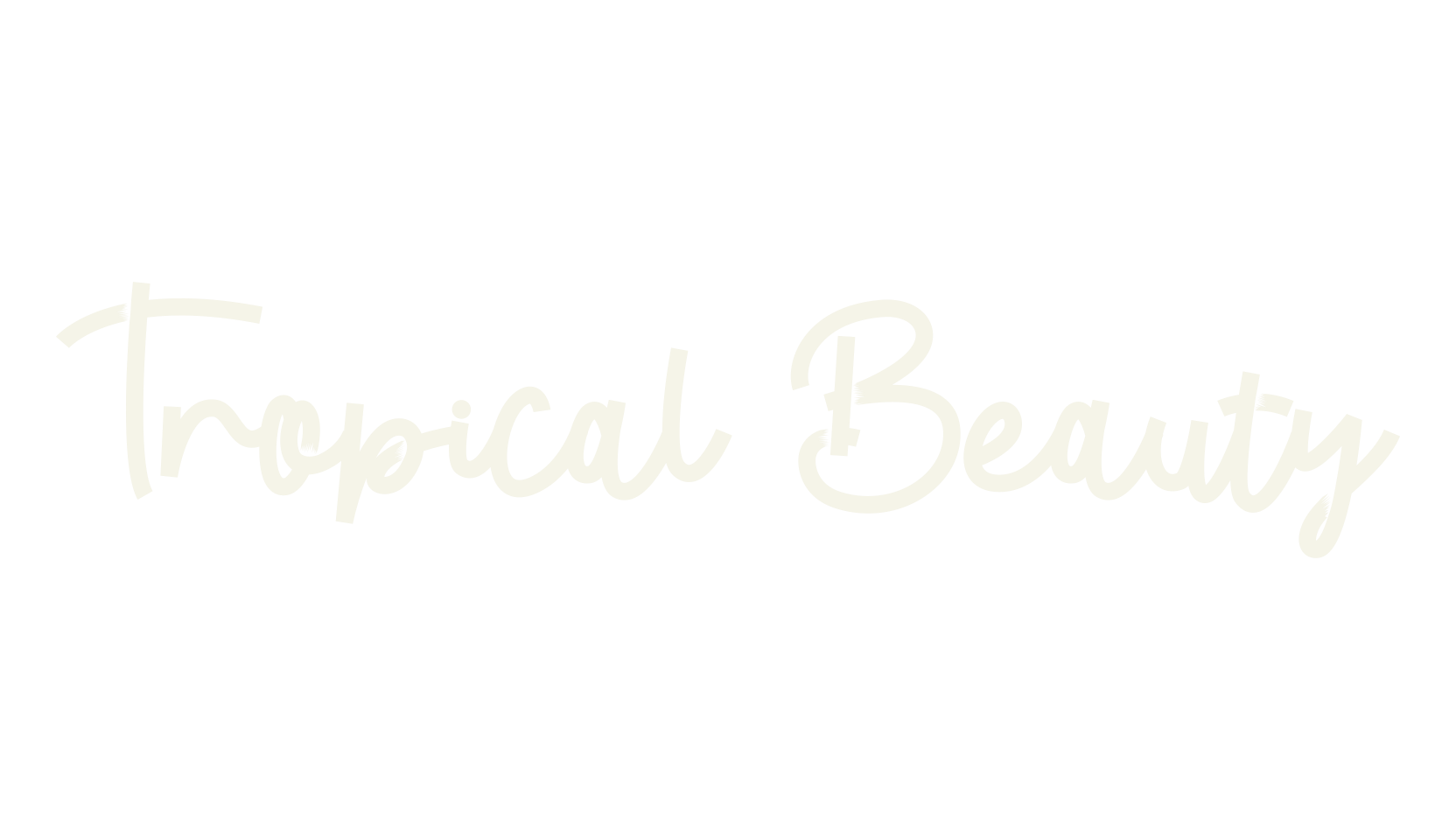 Tropical Beauty, script font preview