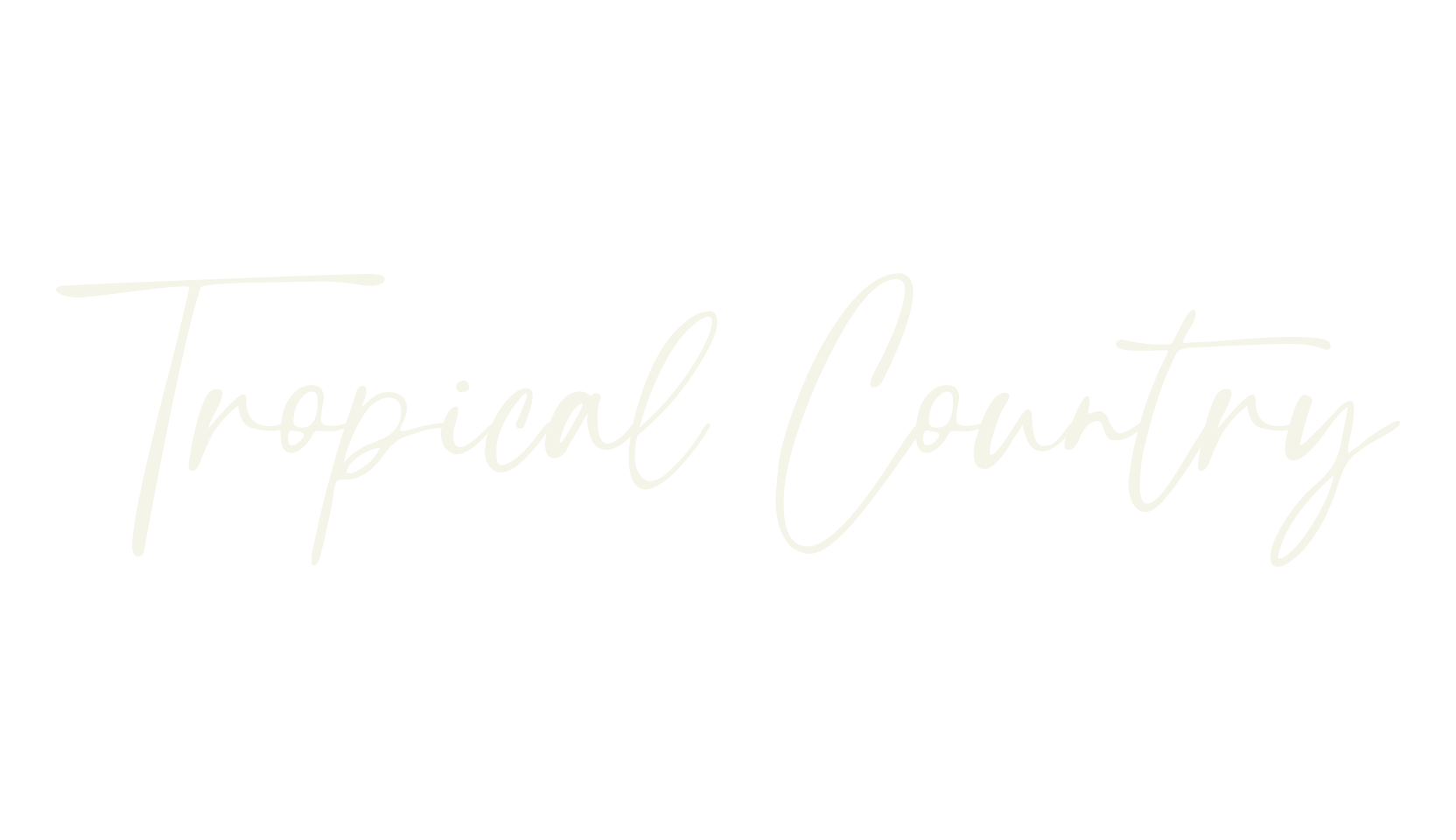 Tropical Country, wedding font preview