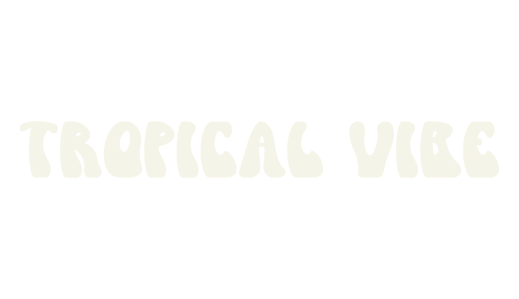Tropical Vibe, 70s font preview