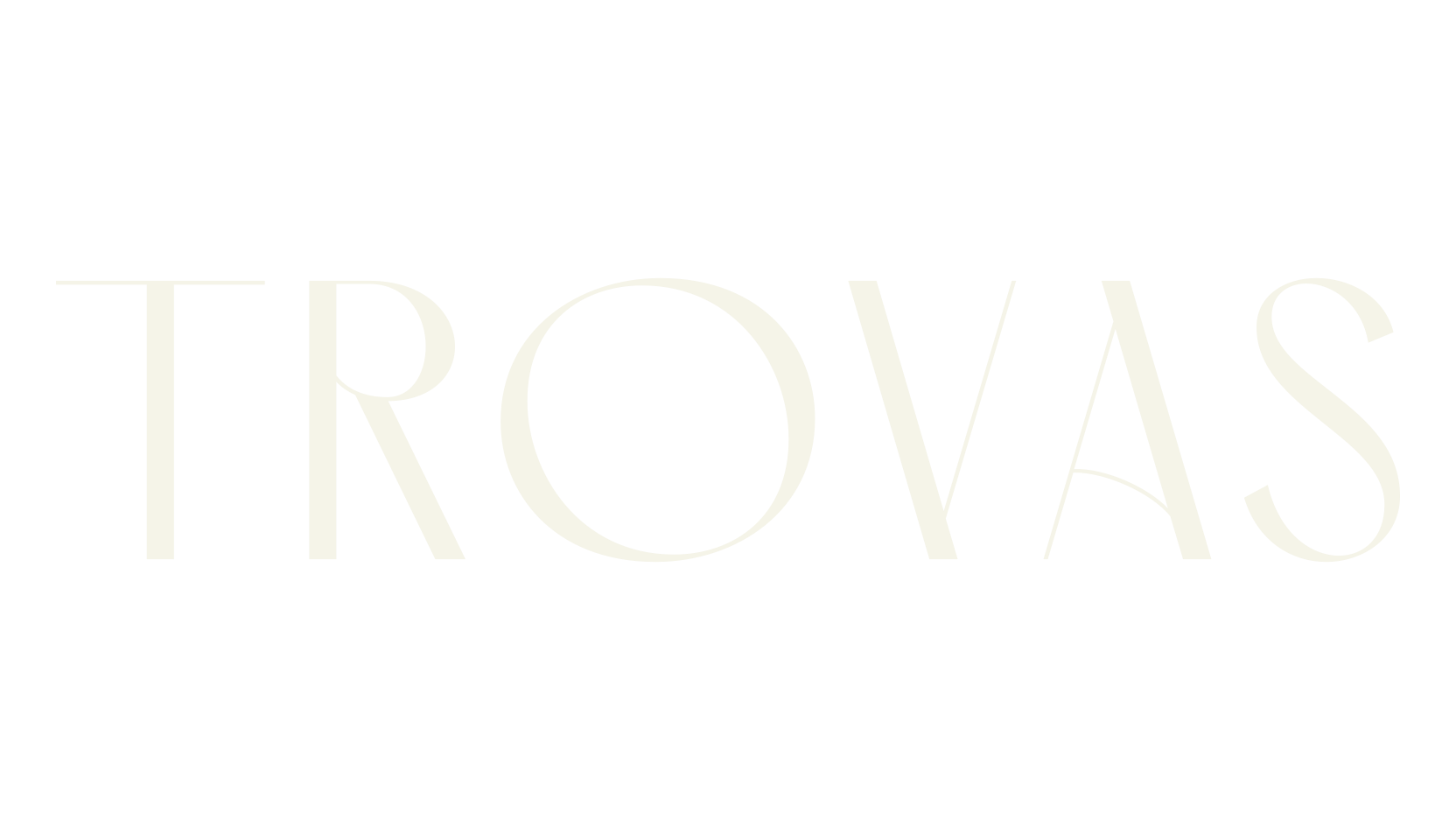 Trovas, fancy font preview