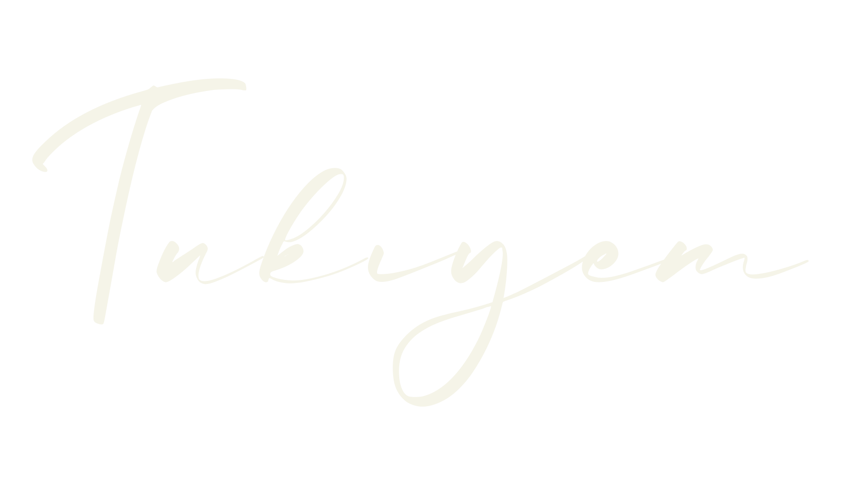 Tukiyem, calligraphy font preview