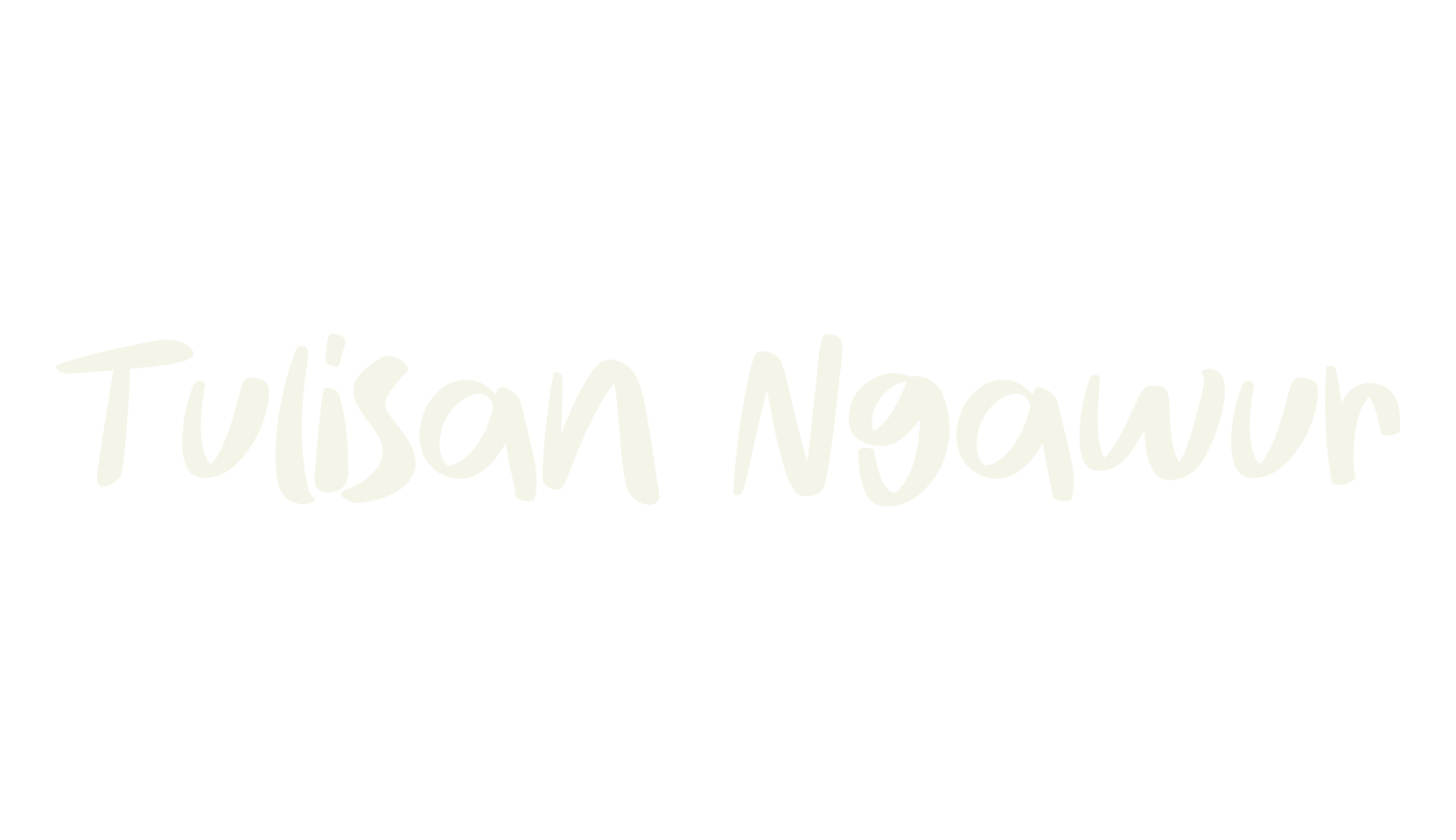 Tulisan Ngawur, handwriting font preview