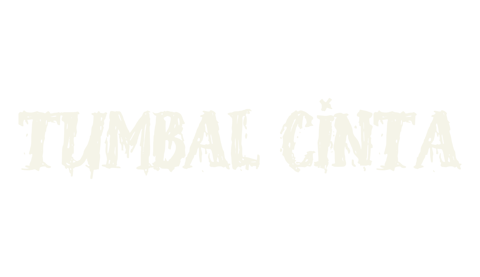 Tumbal Cinta, horror font preview