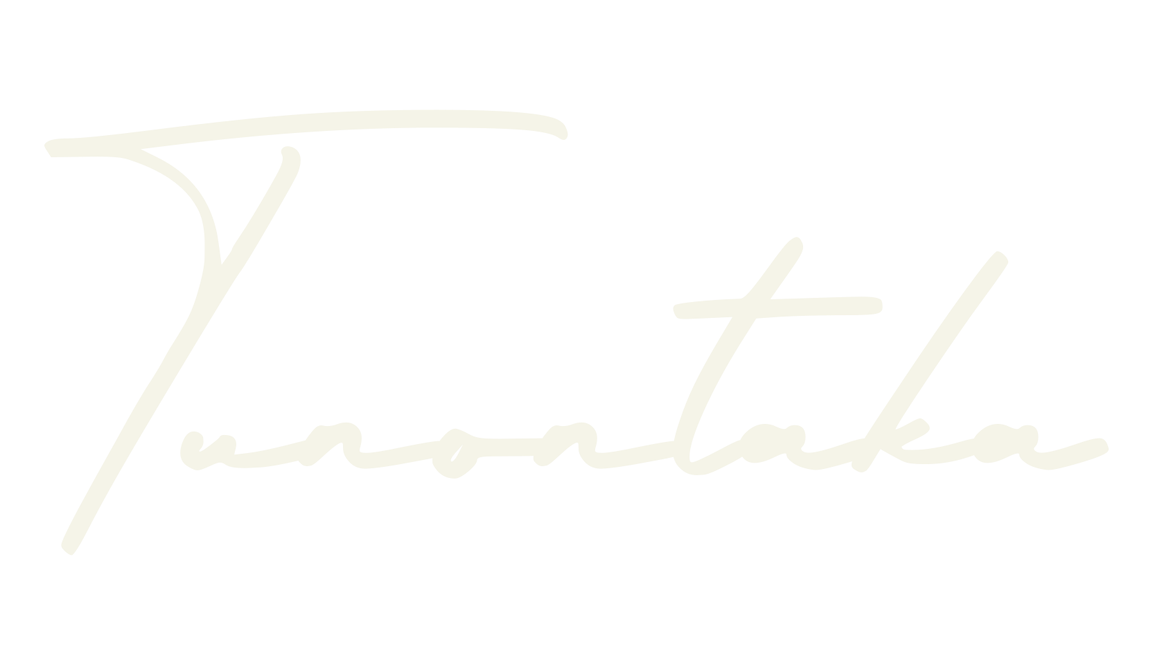 Tunontaka, signature font preview