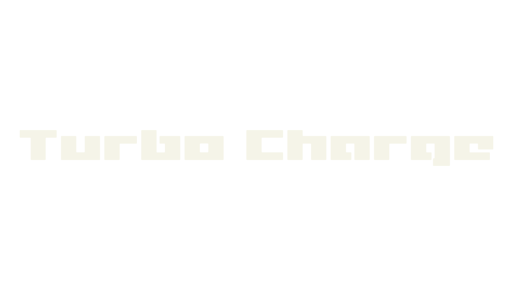Turbo Charge, display market font preview