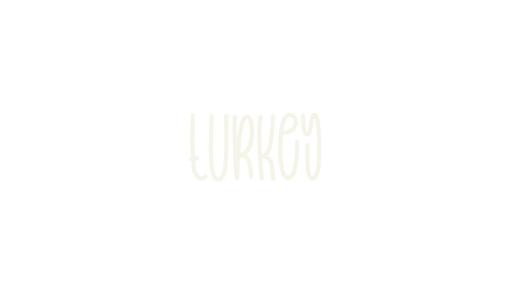 Turkey, handwriting font preview