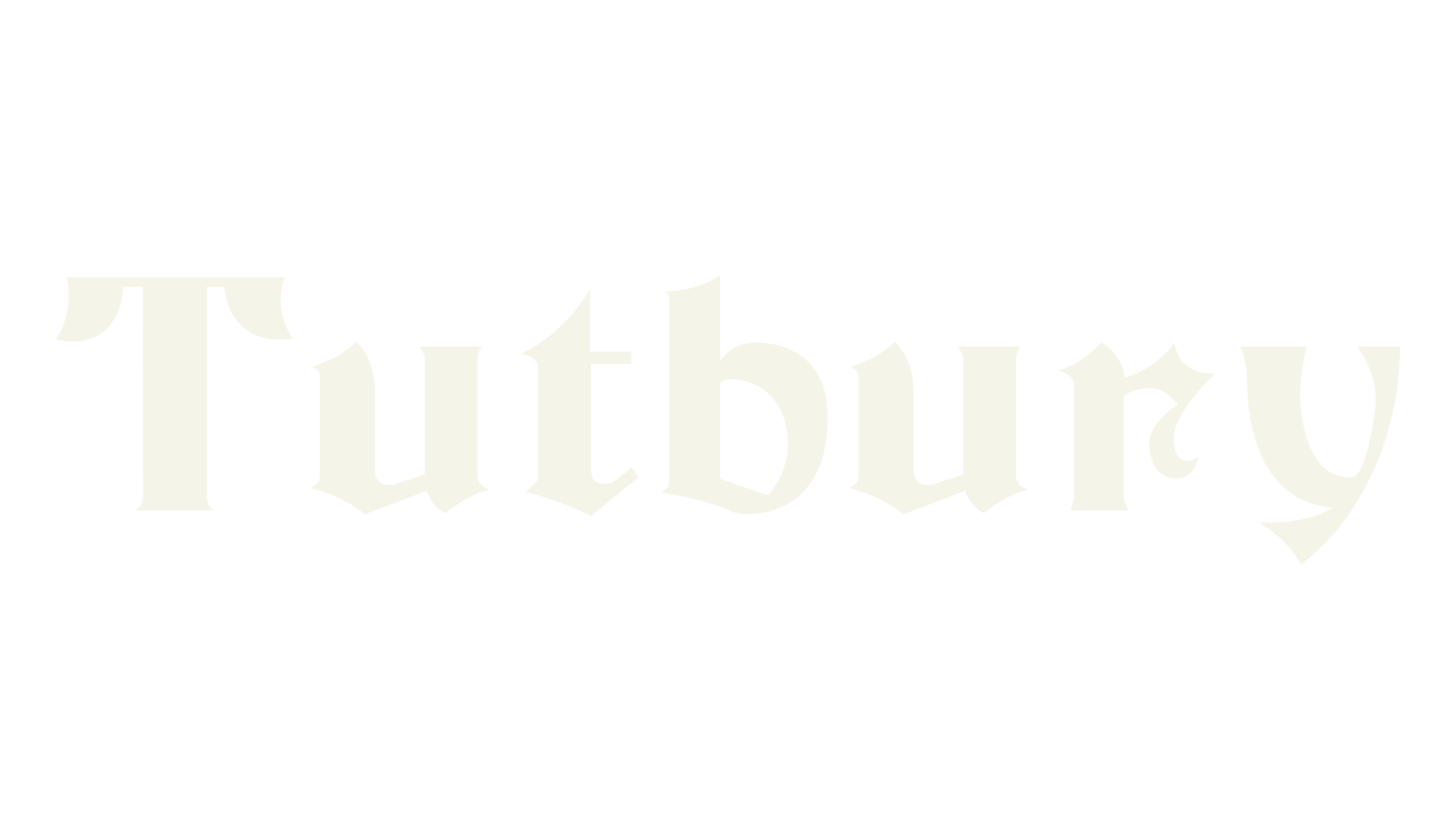 Tutbury, fantasy font preview