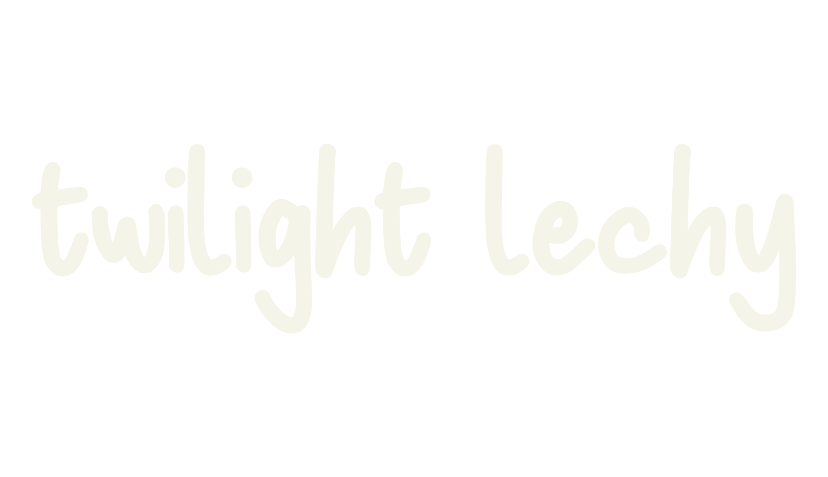 twilight lechy, handwriting font preview