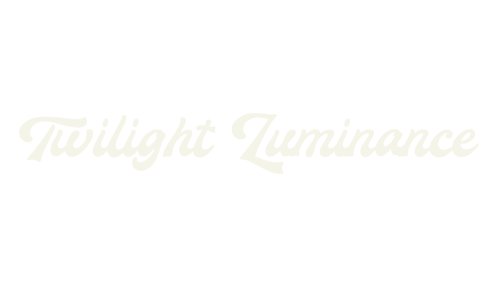 Twilight Luminance, creative font preview